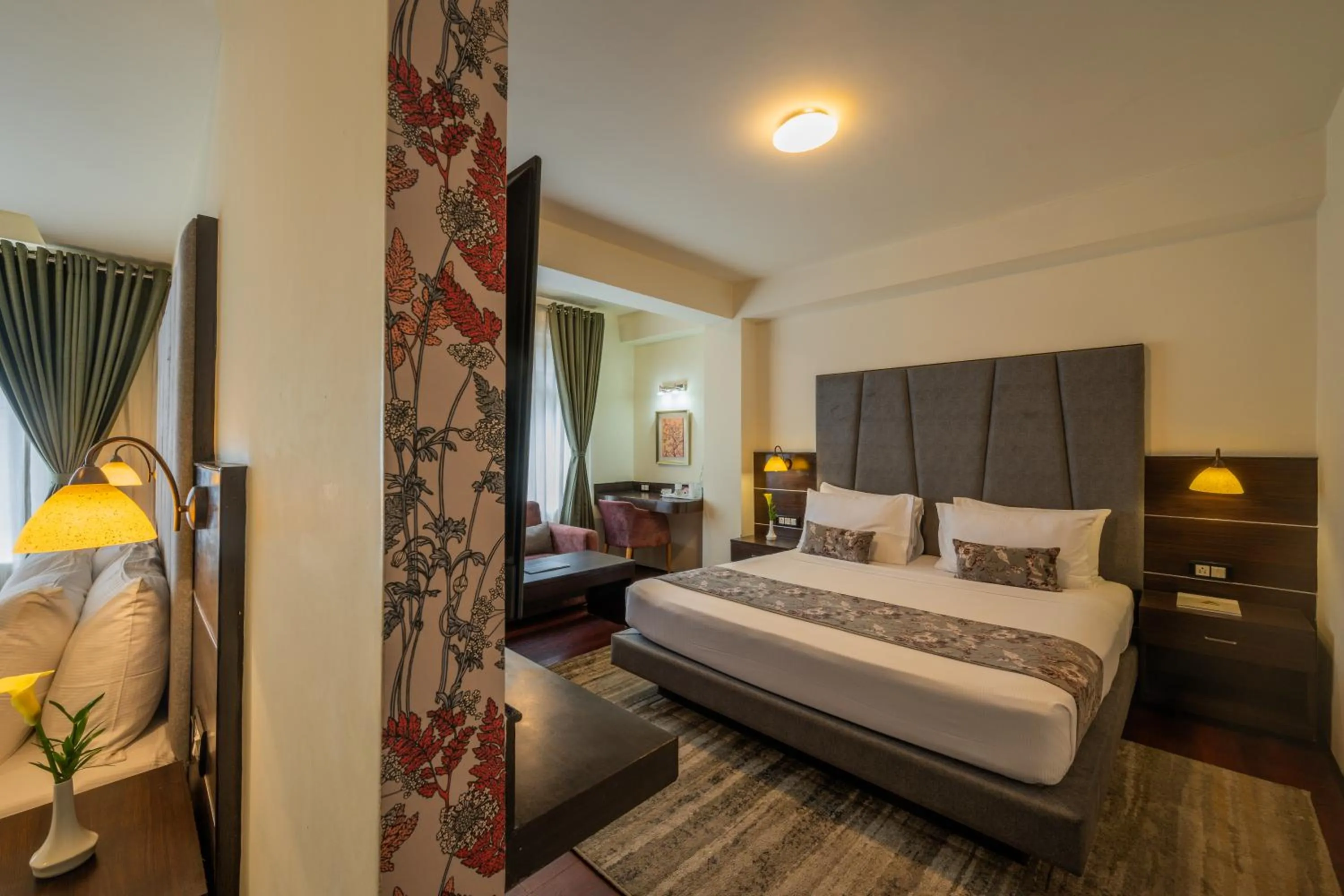 Bed in Udaan Woodberry Hotel & Spa