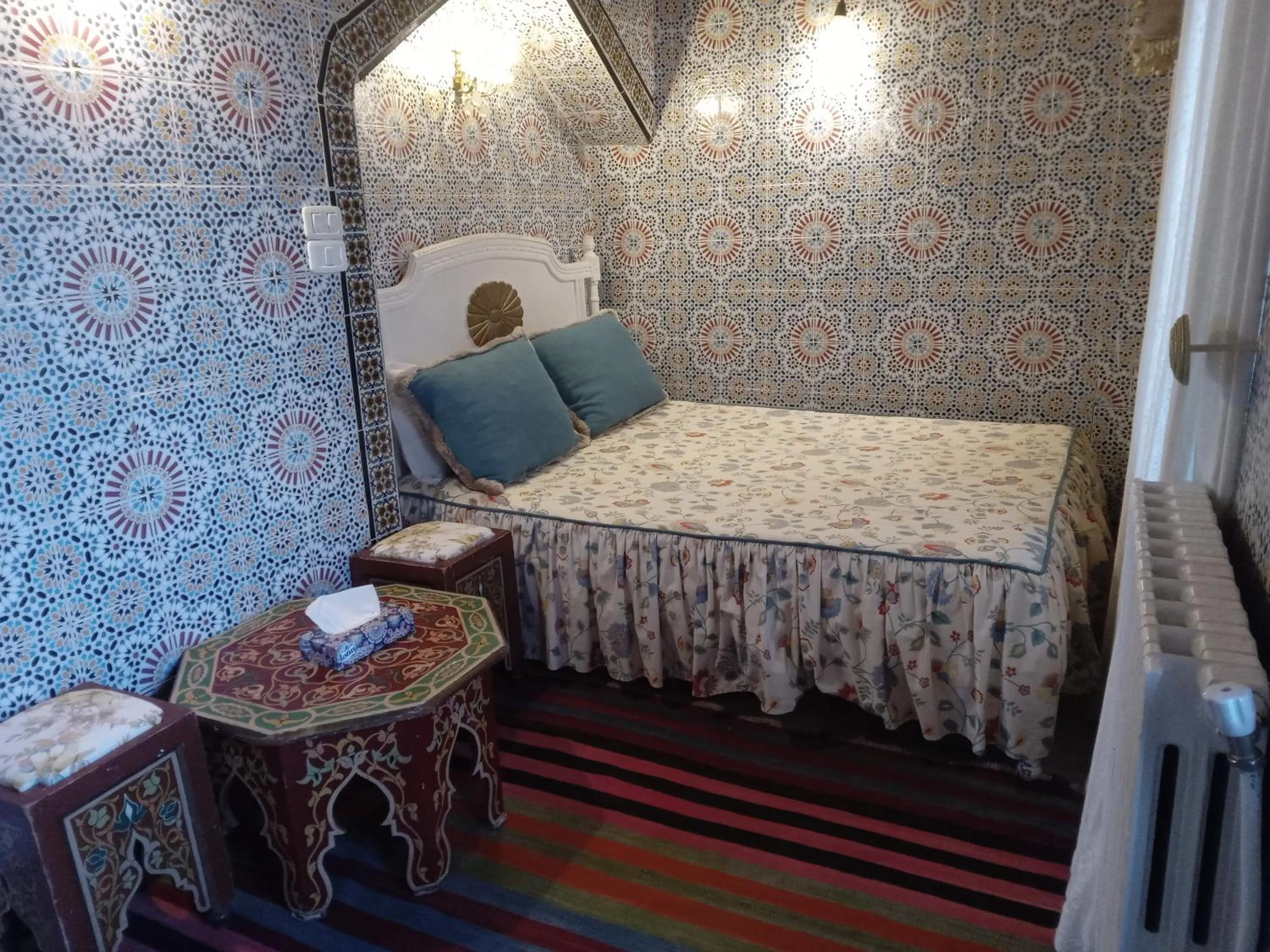 Bed in Hôtel Bou Fares