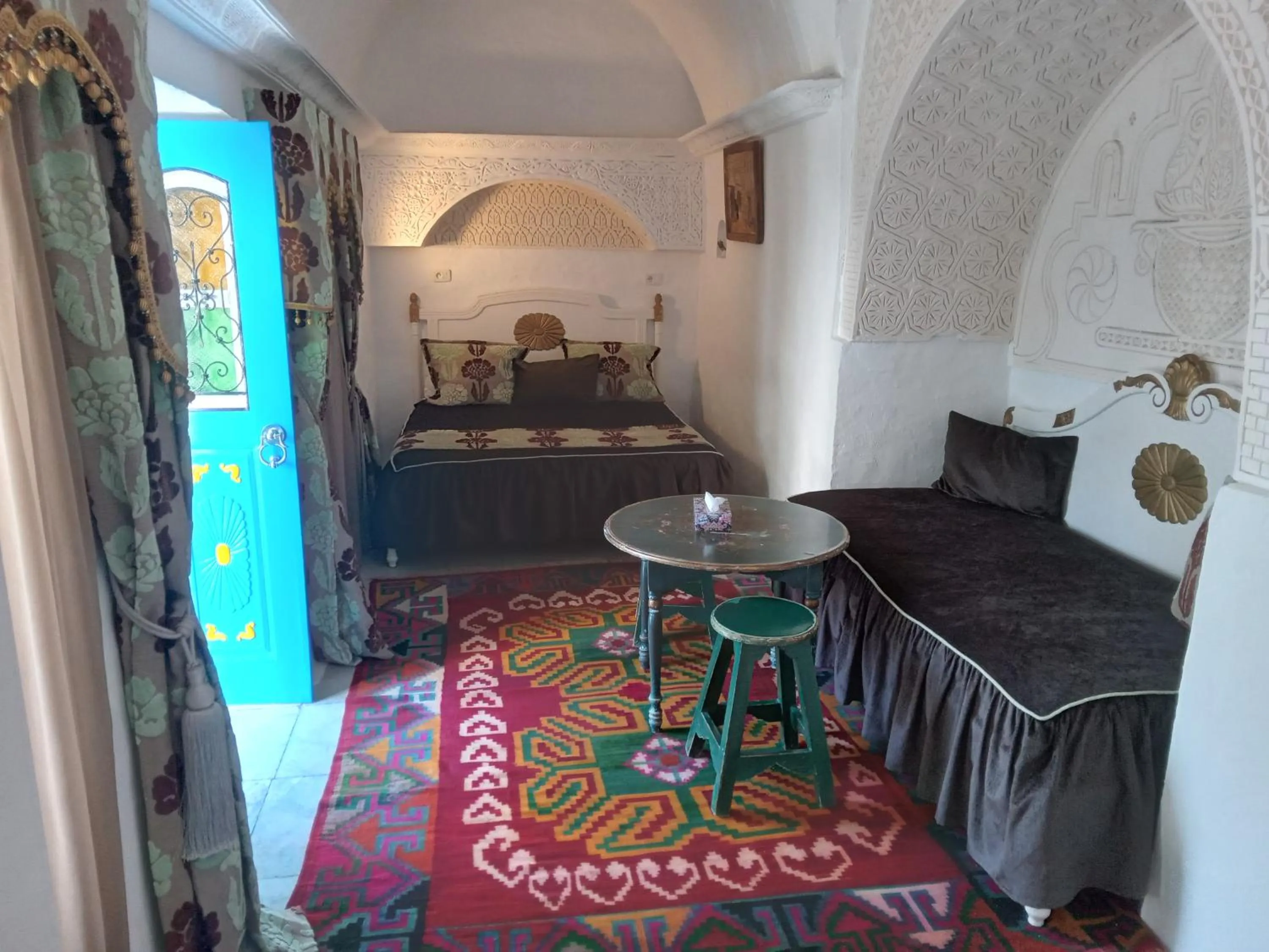 Bed in Hôtel Bou Fares