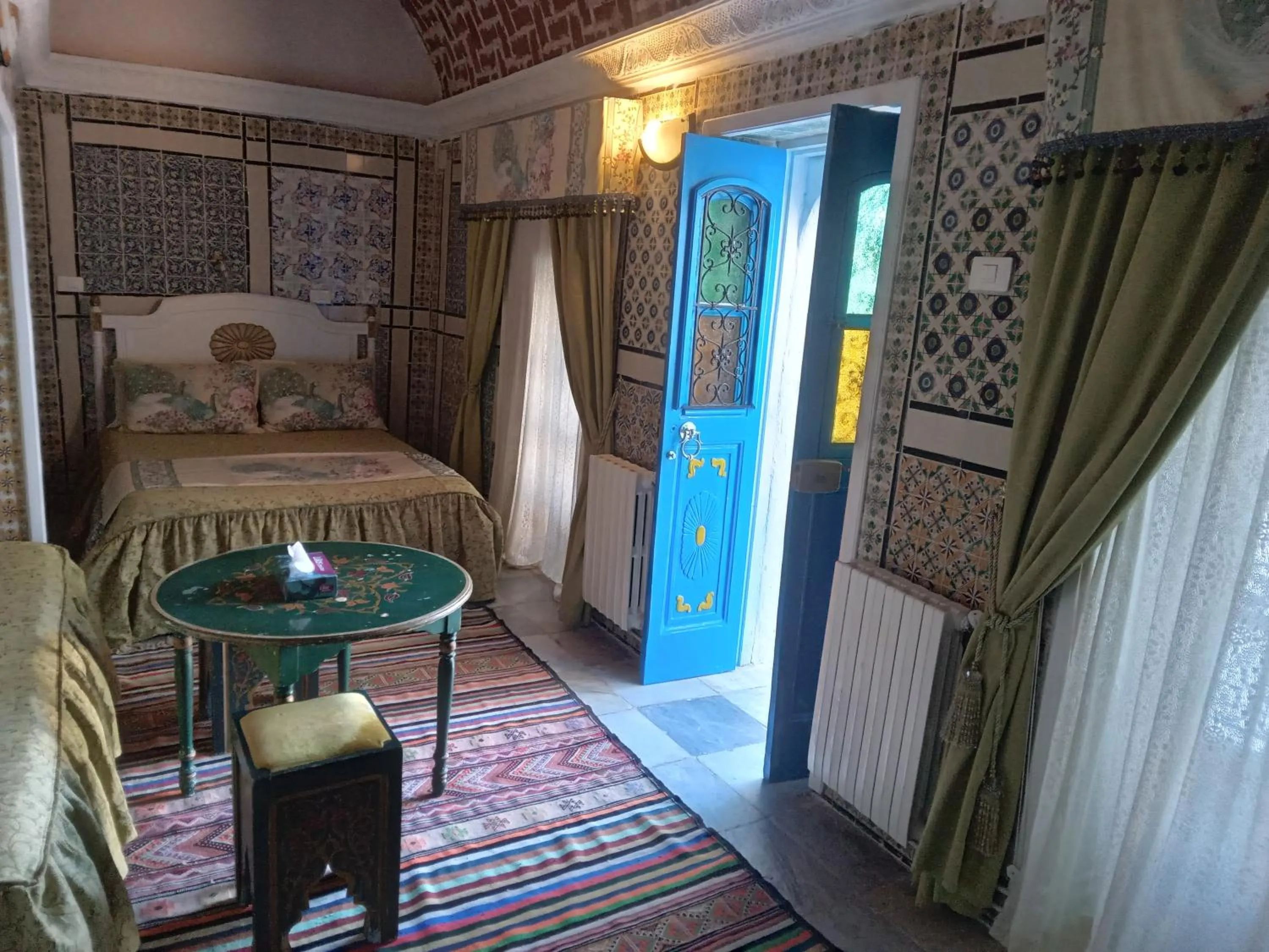 Bed in Hôtel Bou Fares