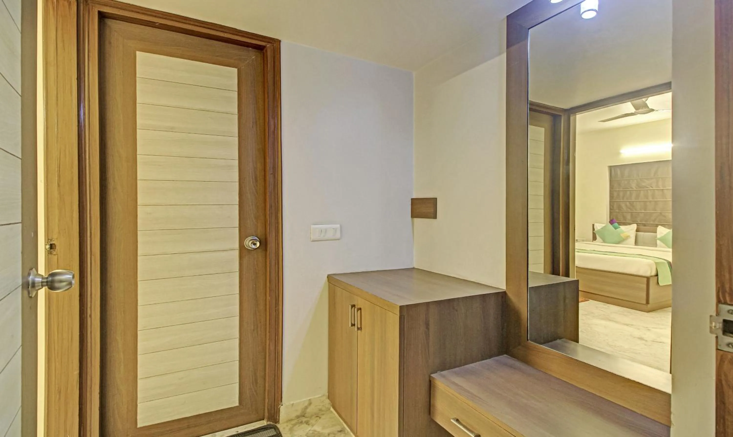 Bedroom in Treebo Sreemaa Newtown Near Biswa Bangla Gate