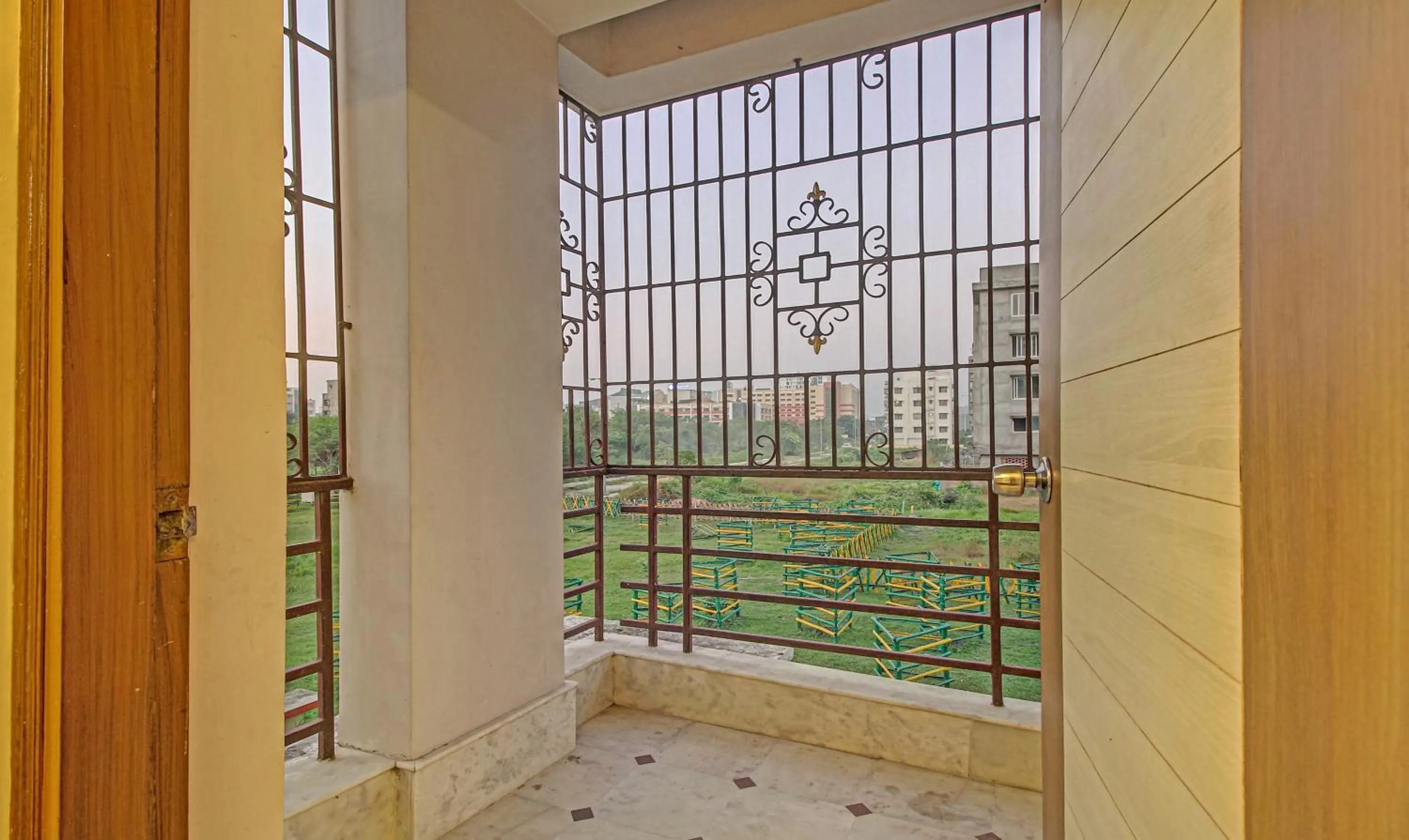 Balcony/Terrace in Treebo Sreemaa Newtown Near Biswa Bangla Gate