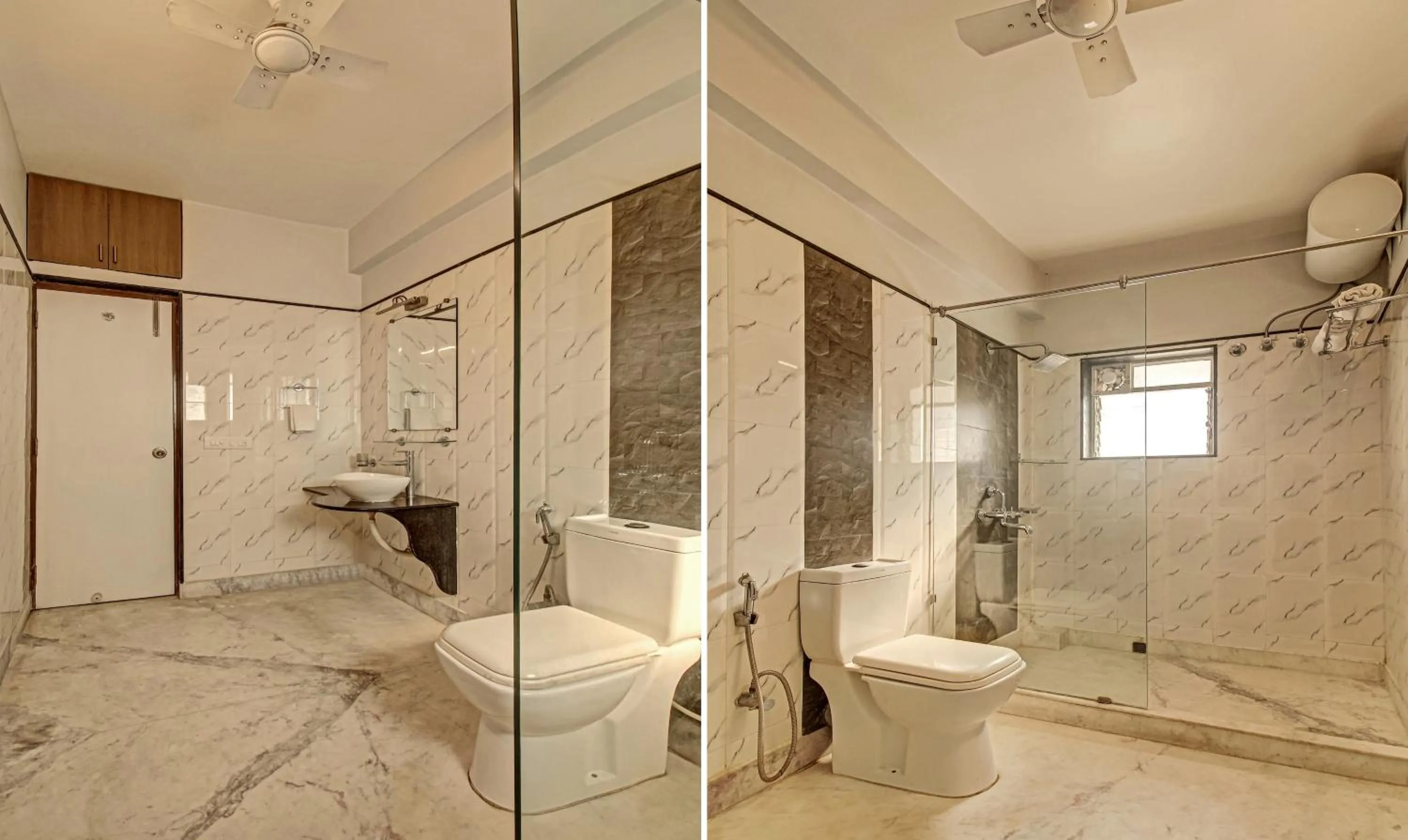 Bathroom in Treebo Sreemaa Newtown Near Biswa Bangla Gate