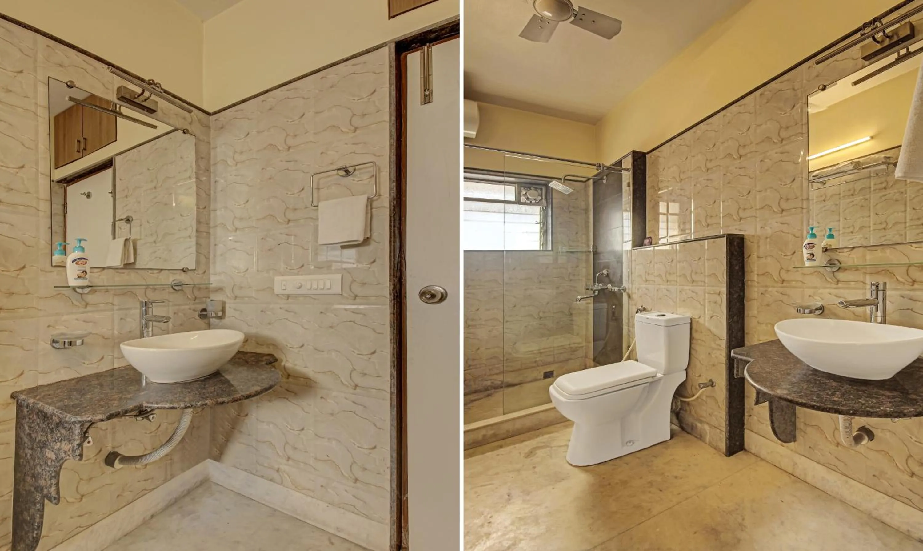 Bathroom in Treebo Sreemaa Newtown Near Biswa Bangla Gate