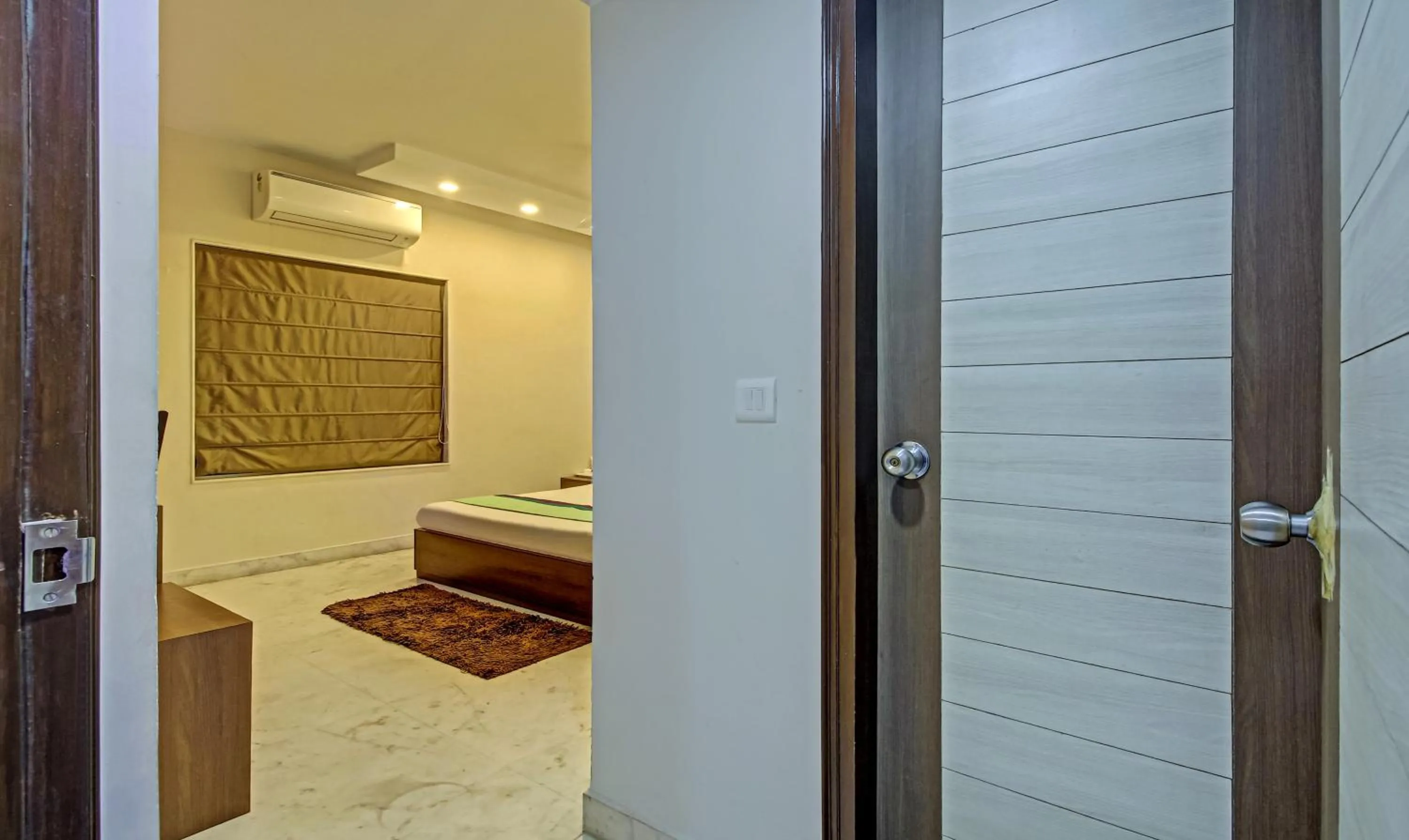 Bedroom, Bed in Treebo Sreemaa Newtown Near Biswa Bangla Gate