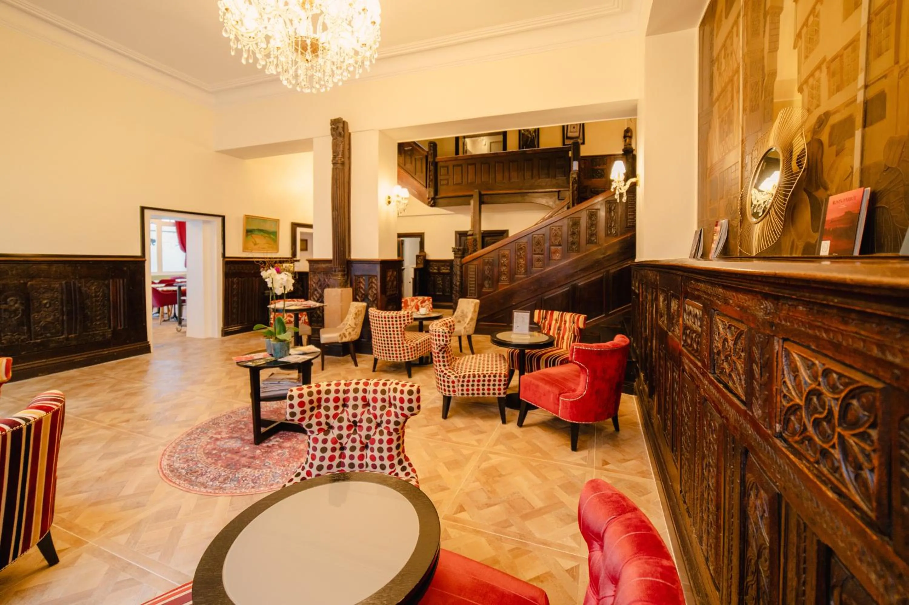 Living room in Grand Hôtel de l'Europe - Morlaix Centre