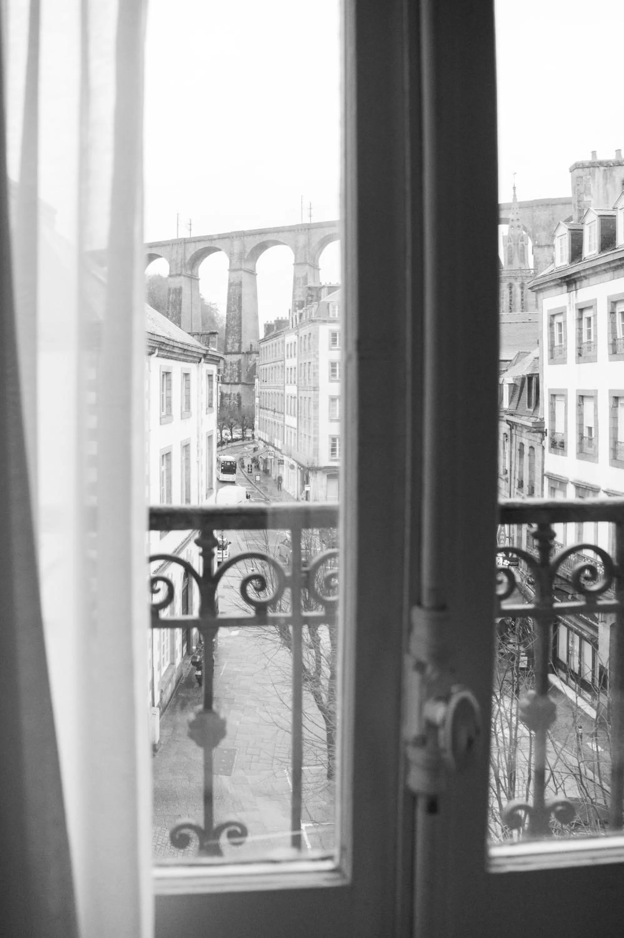 View (from property/room) in Grand Hôtel de l'Europe - Morlaix Centre