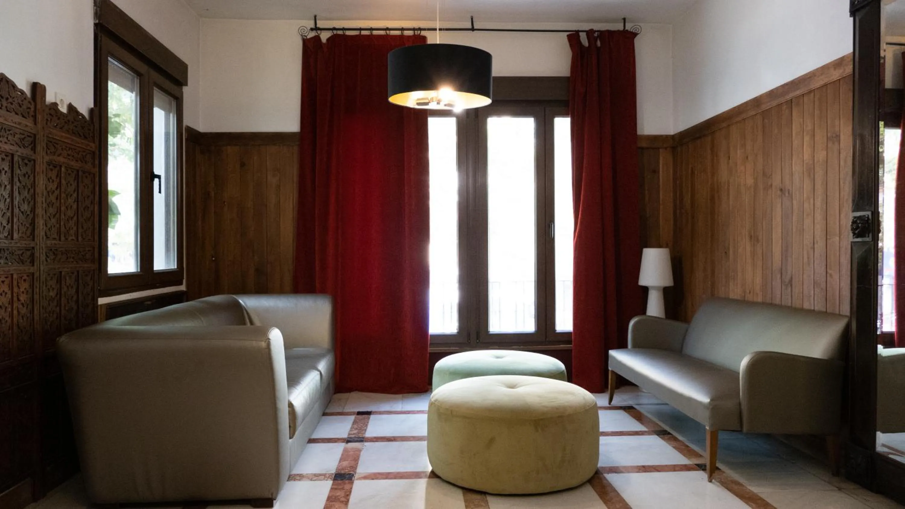 Living room in Gala Placida 1923