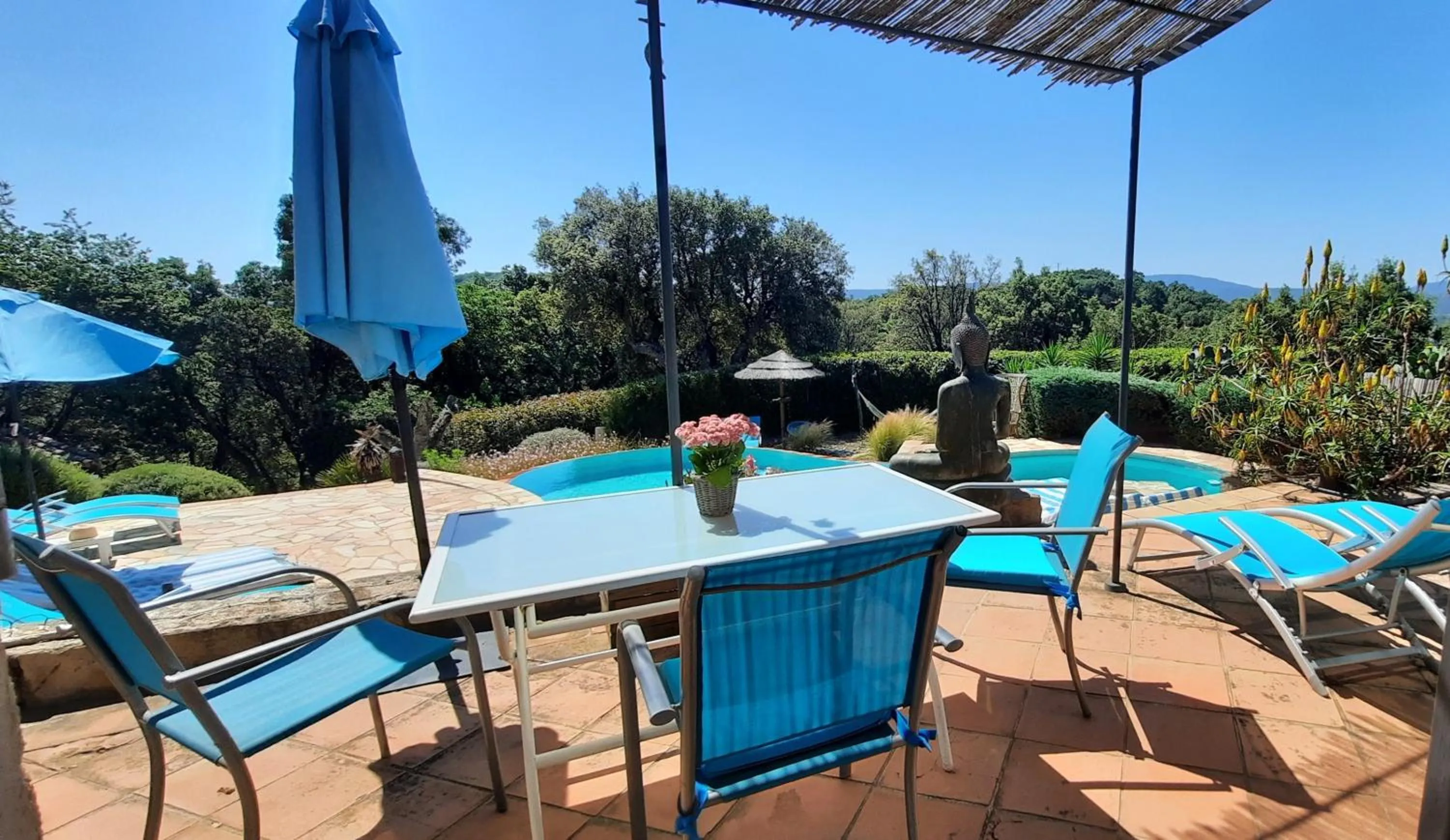 Balcony/Terrace in Villa des Delices