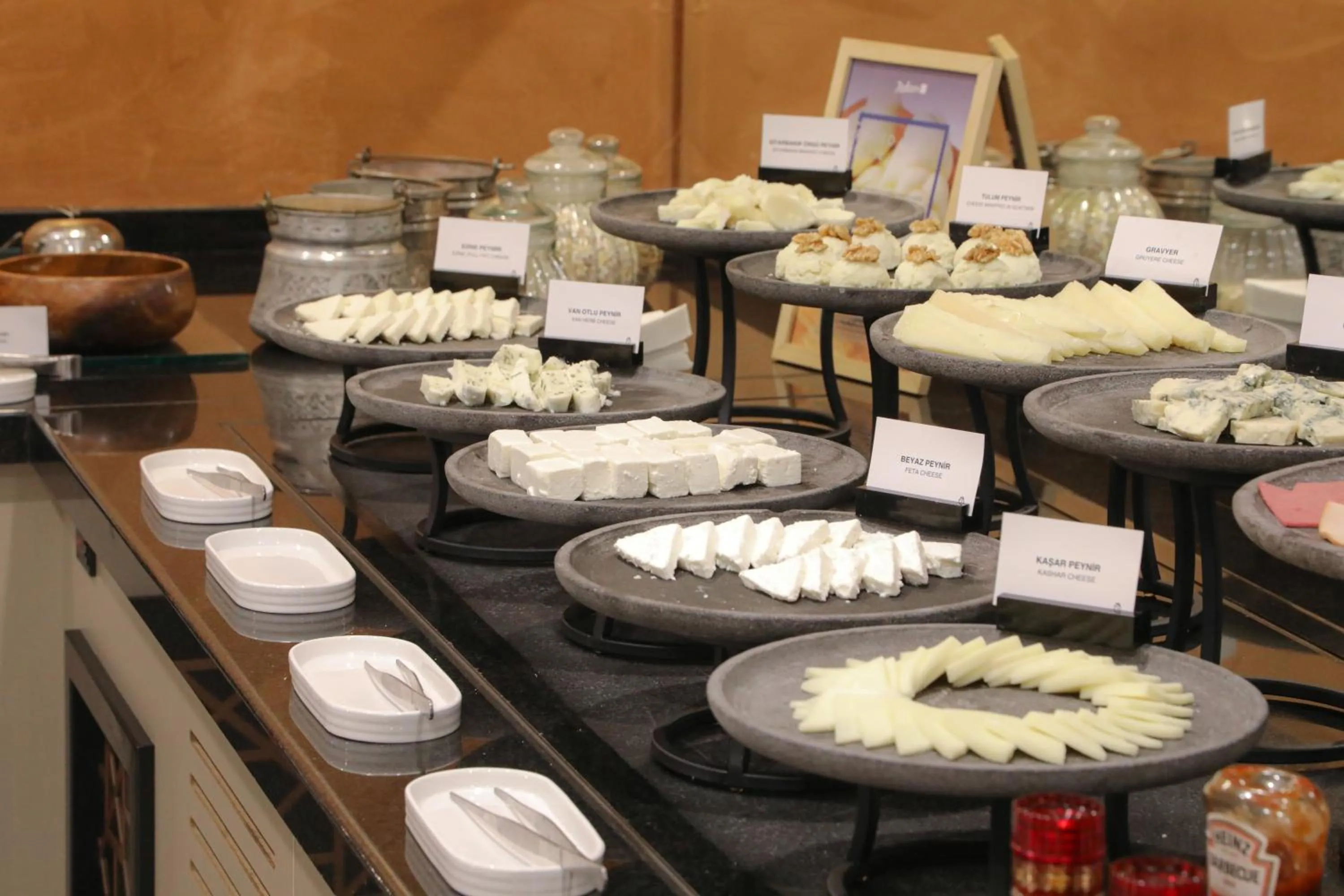 Buffet breakfast in Radisson Blu Hotel, Diyarbakir