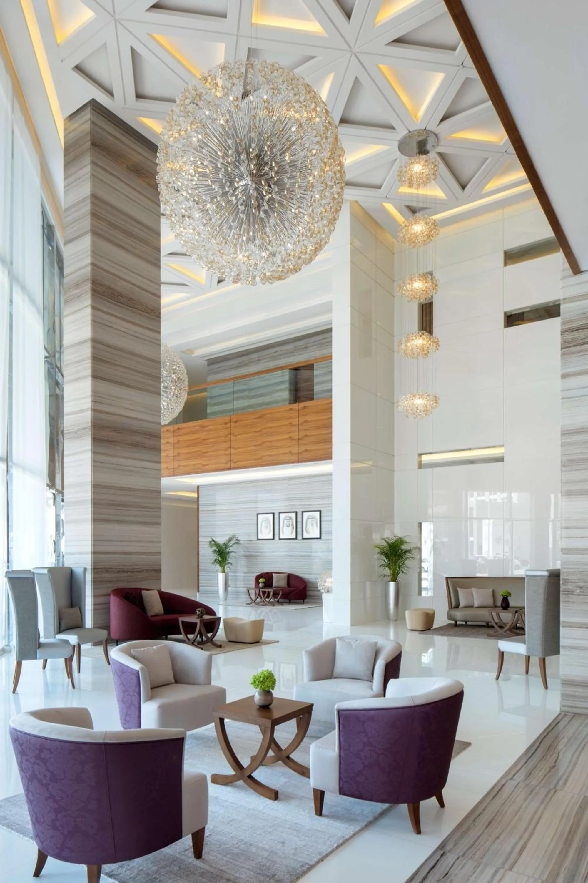 Lobby or reception in Radisson Blu Hotel, Dubai Waterfront