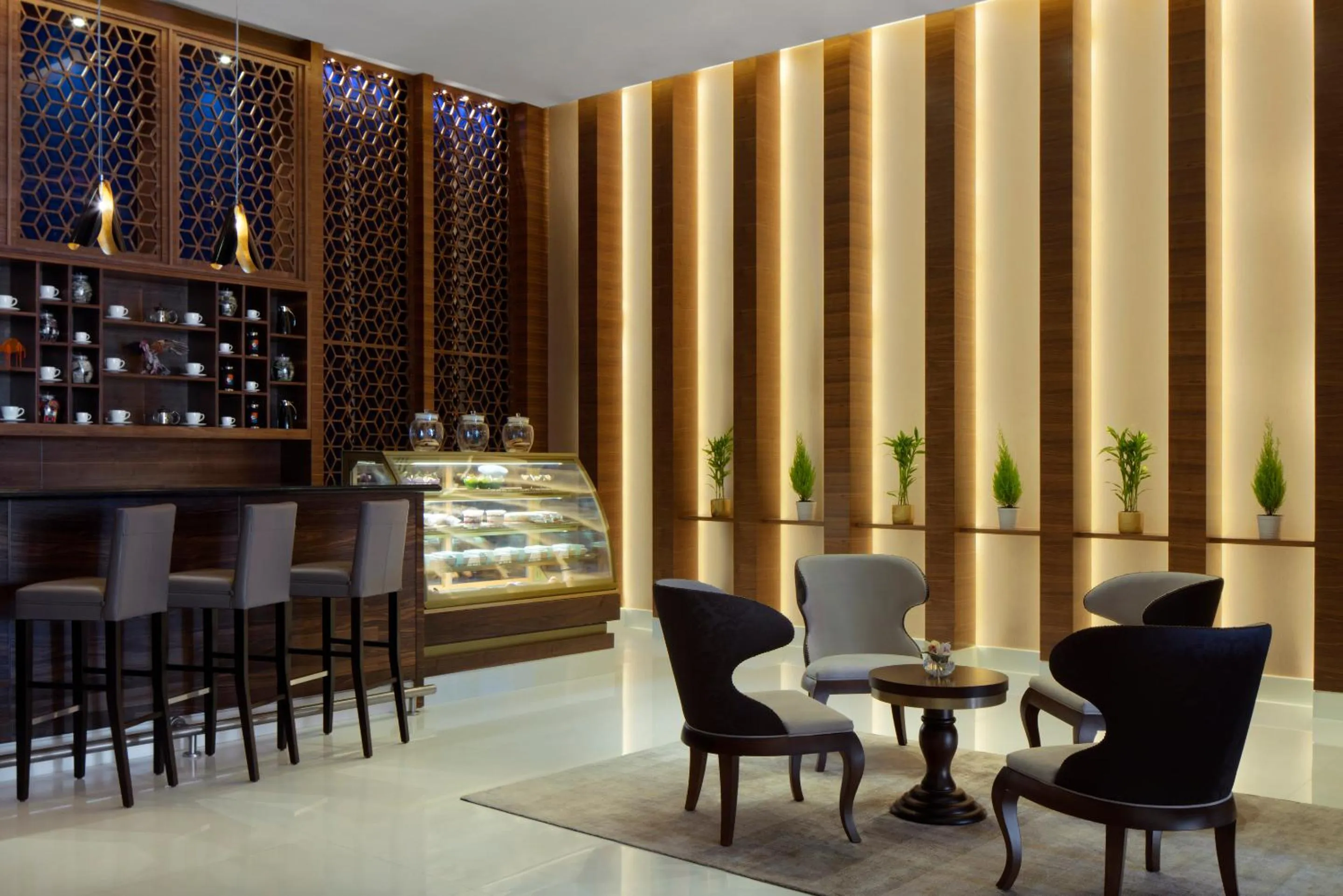 Lobby or reception in Radisson Blu Hotel, Dubai Waterfront