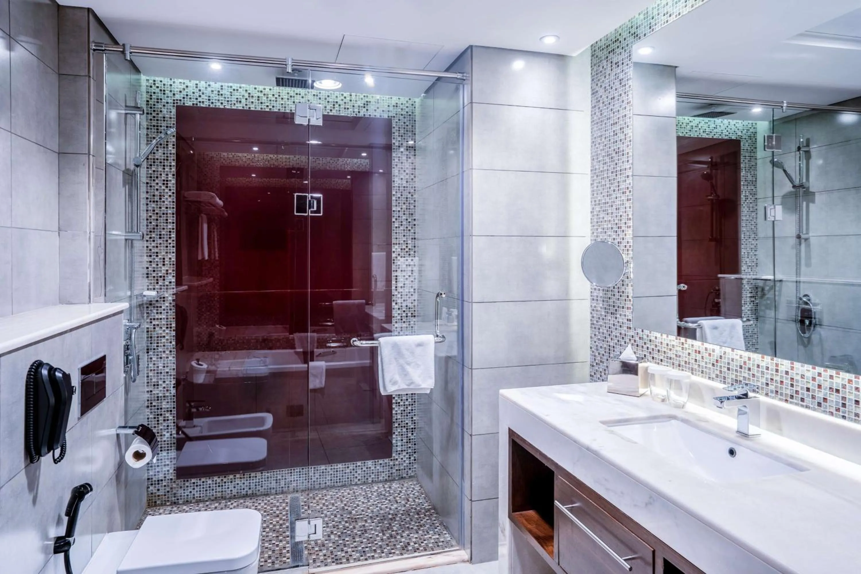 Bathroom in Radisson Blu Hotel, Dubai Waterfront