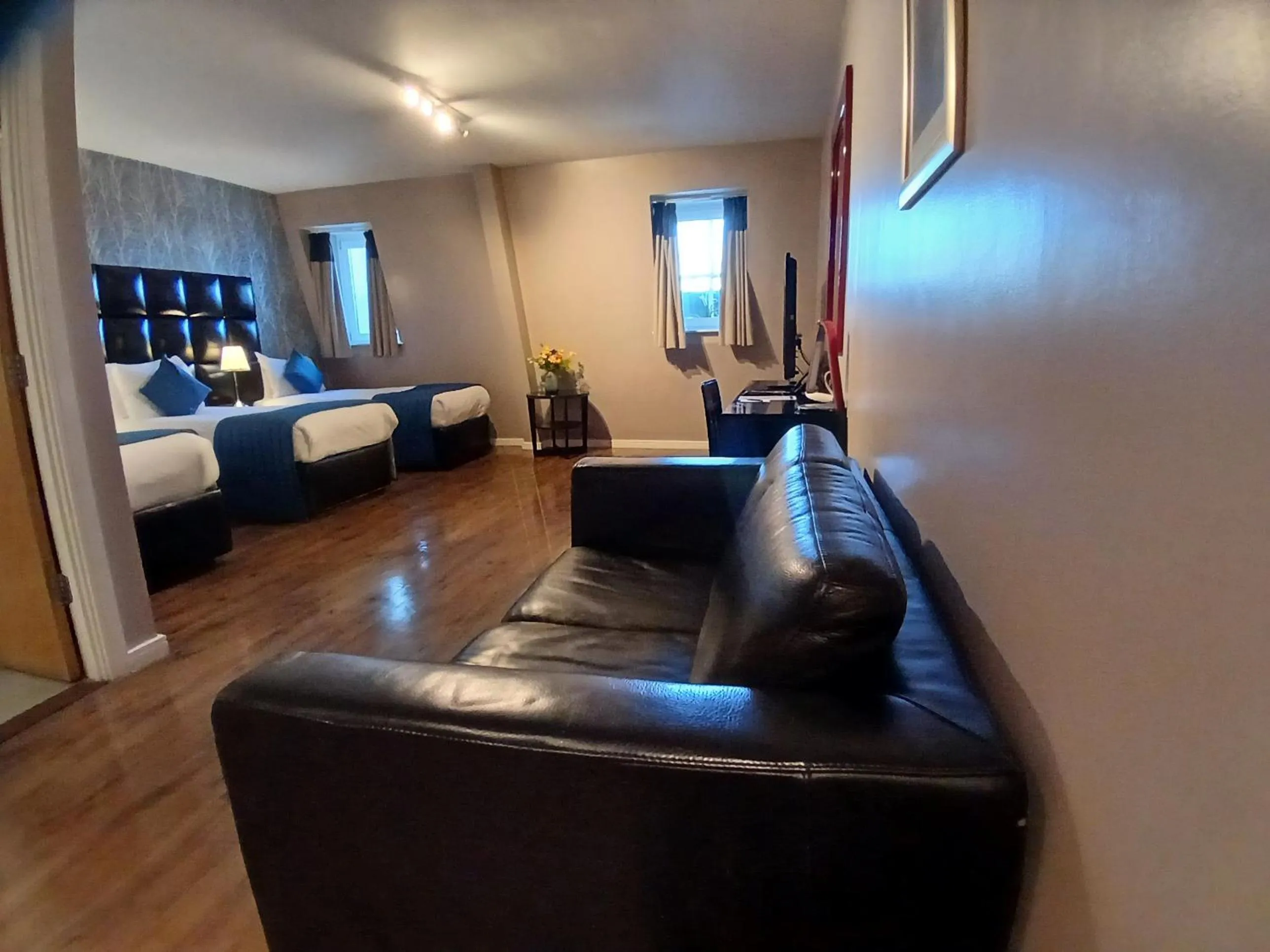 Bed in The Royal Hotel Cardiff