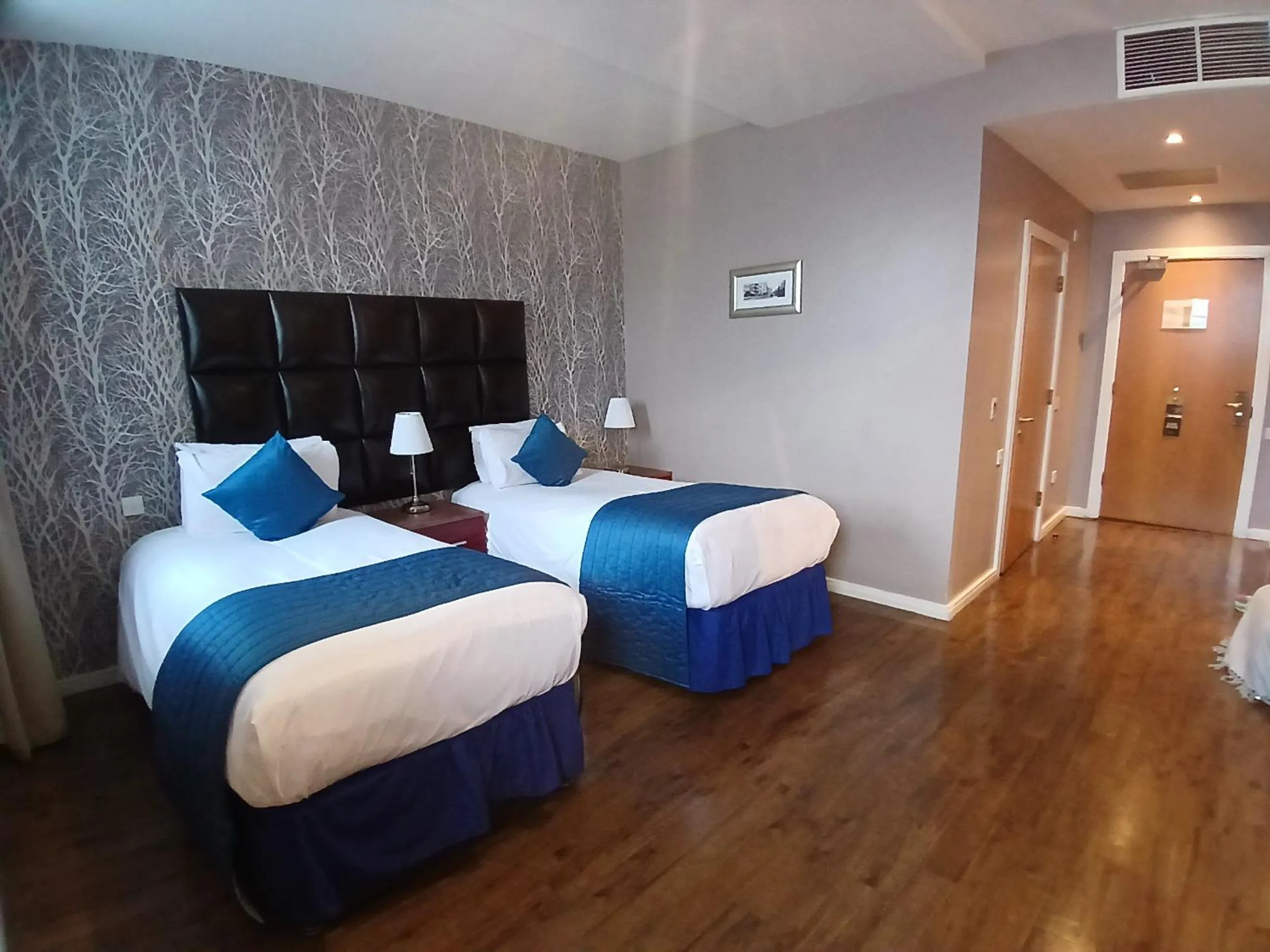 Bed in The Royal Hotel Cardiff