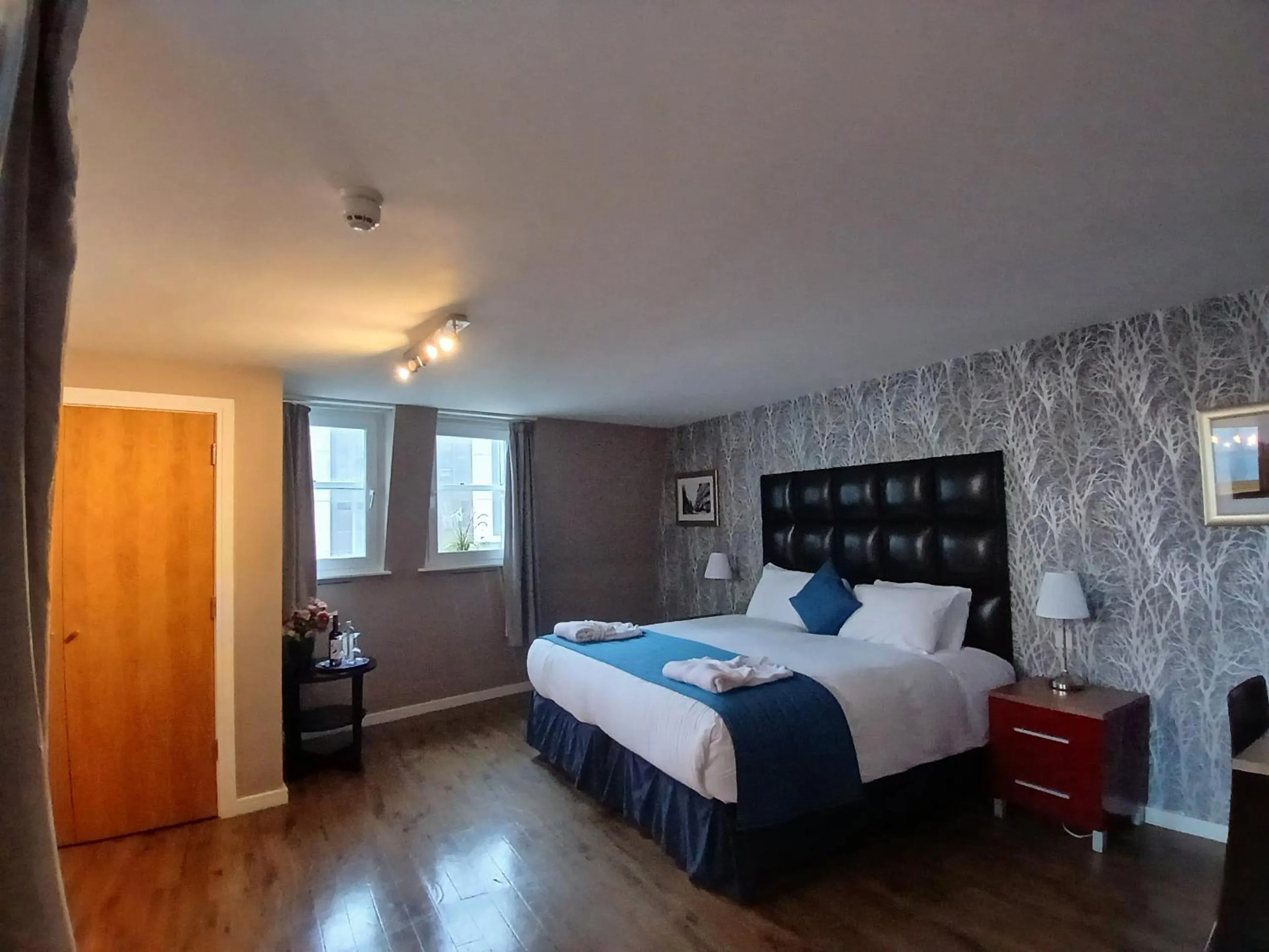 Bed in The Royal Hotel Cardiff