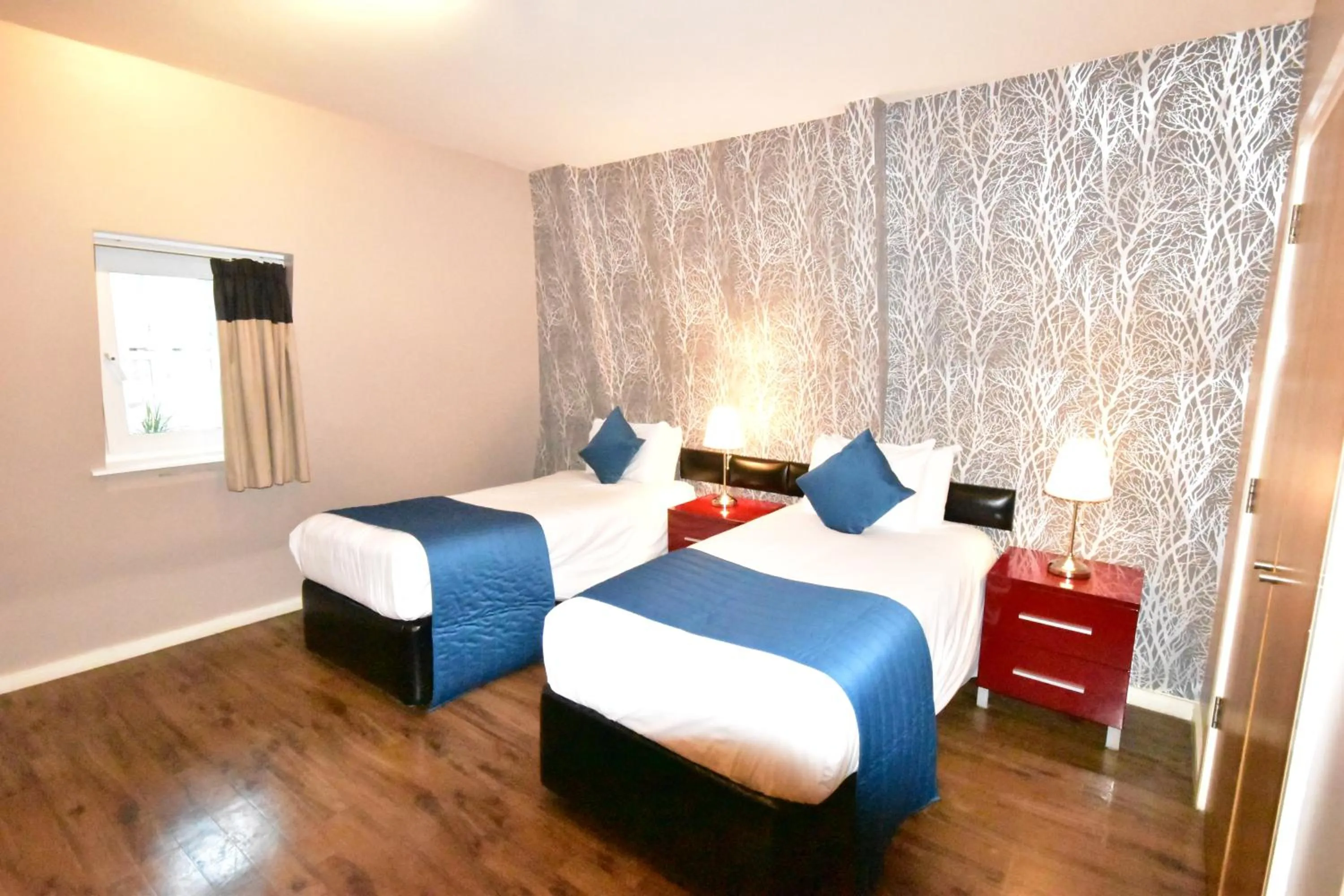 Bed in The Royal Hotel Cardiff