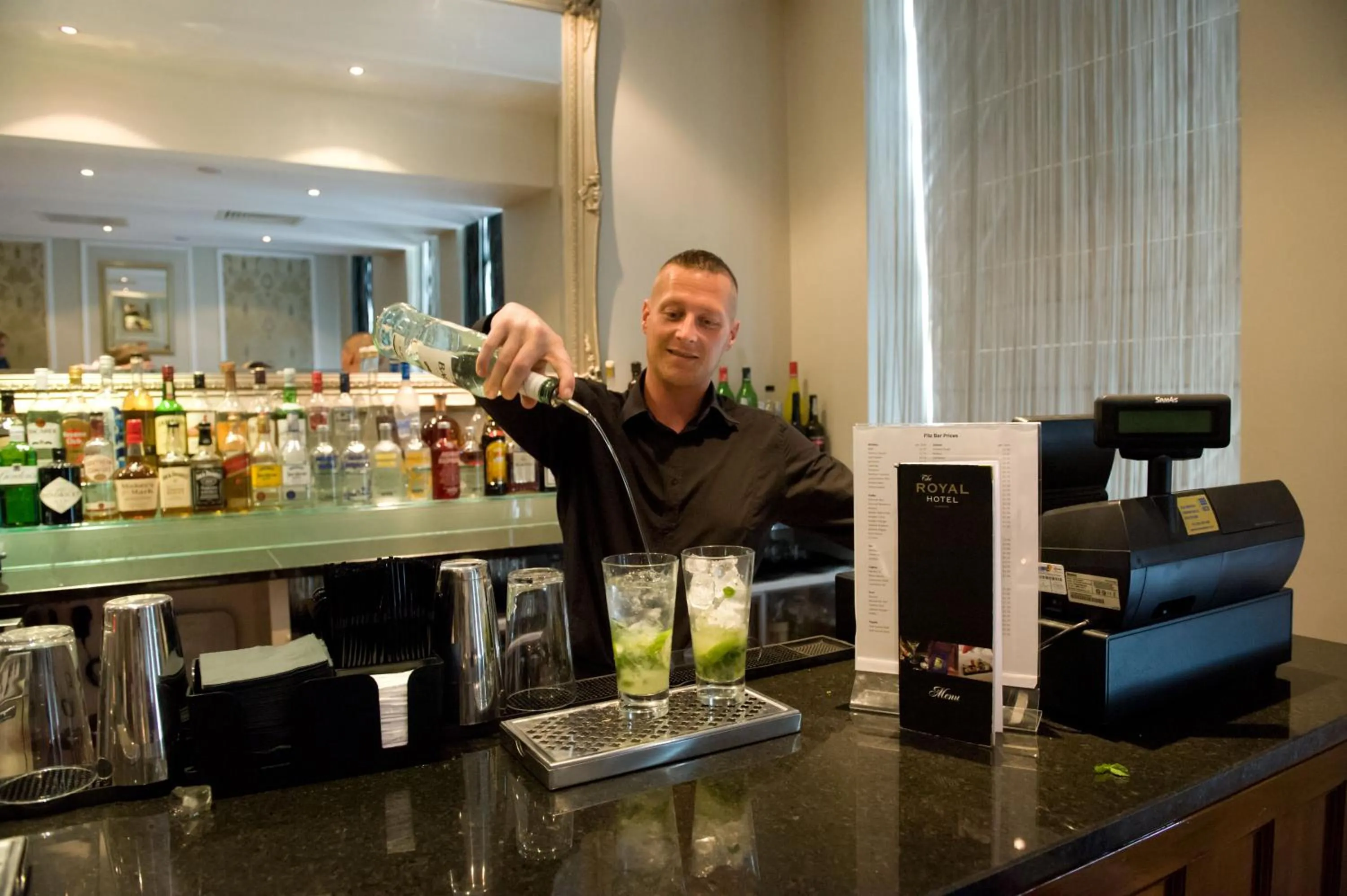 Restaurant/places to eat in The Royal Hotel Cardiff