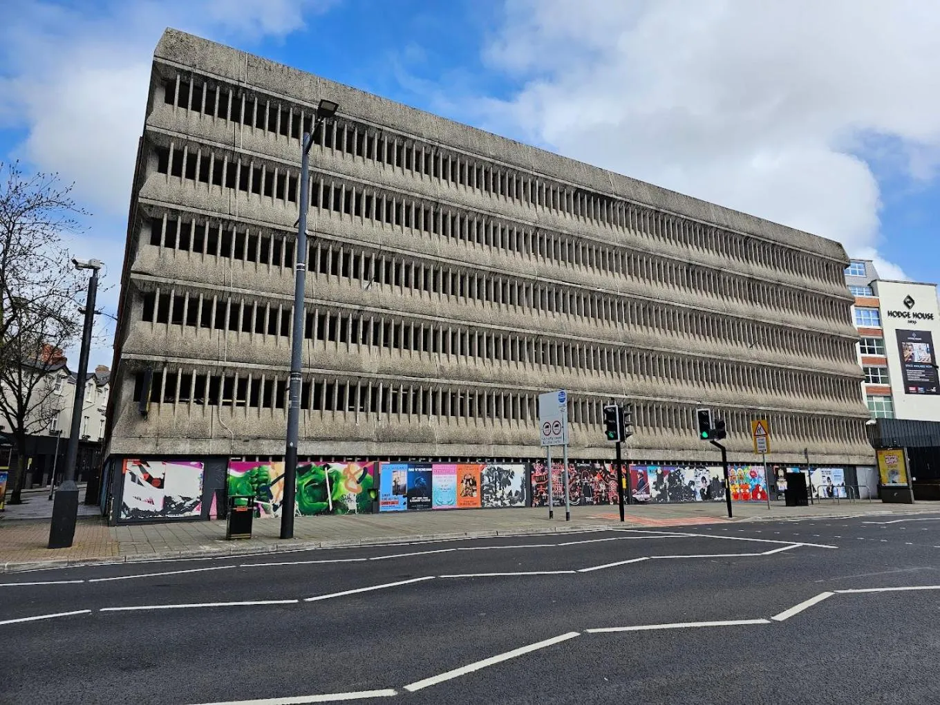 Off site in The Royal Hotel Cardiff