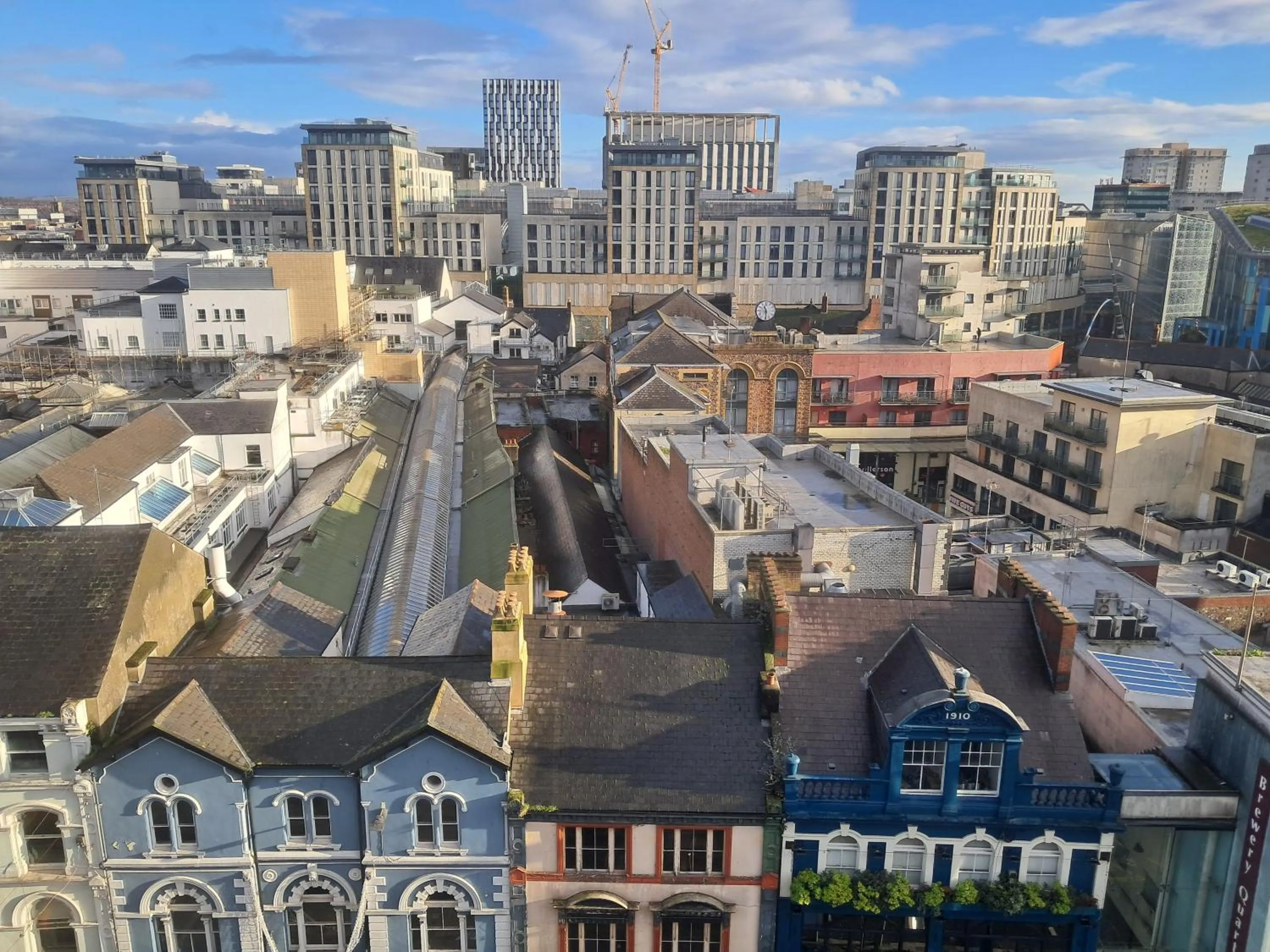 City view in The Royal Hotel Cardiff