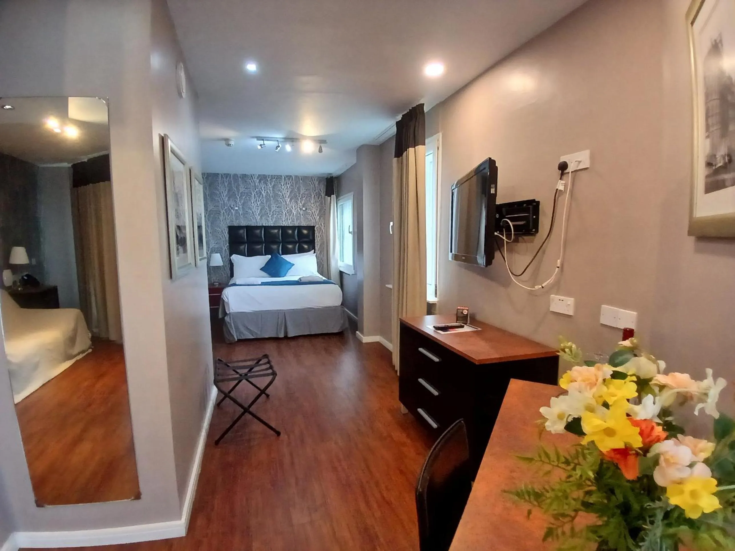 Bed in The Royal Hotel Cardiff