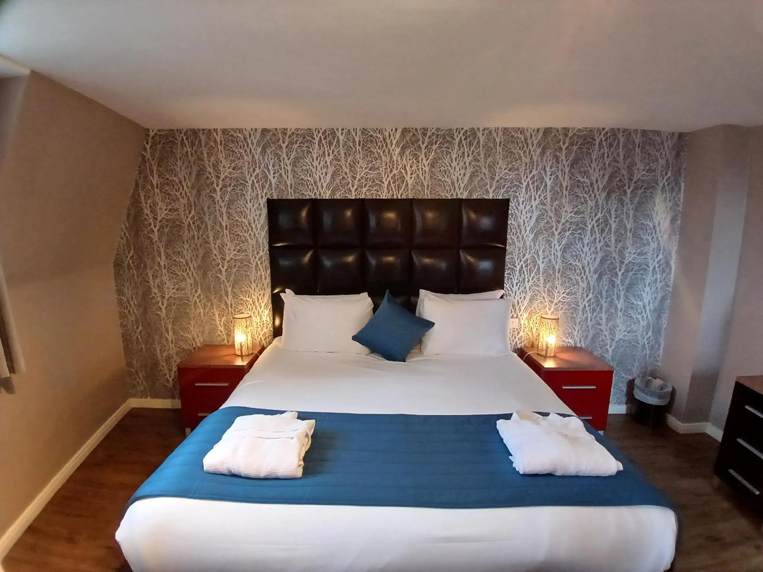 Bed in The Royal Hotel Cardiff