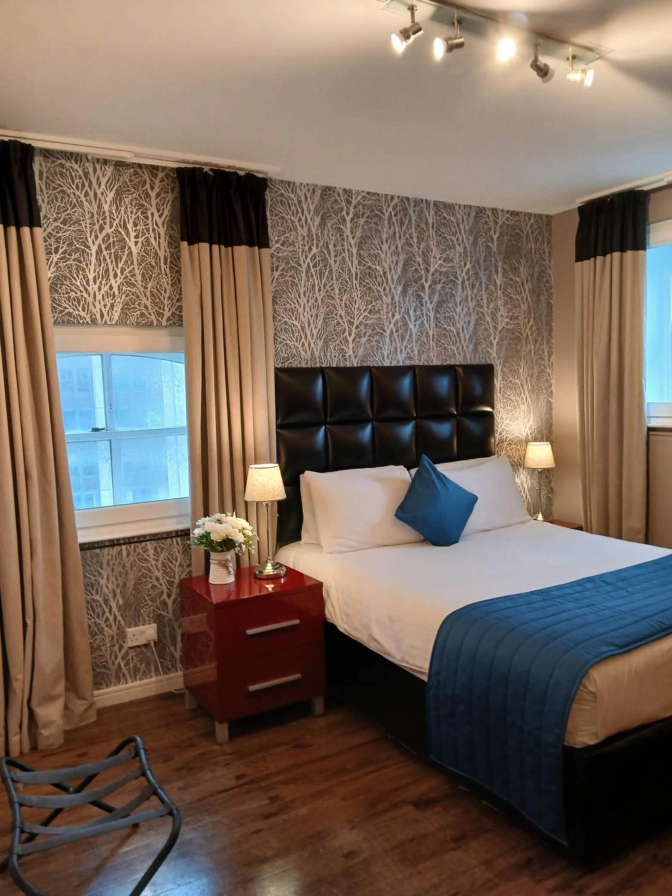 Bed in The Royal Hotel Cardiff