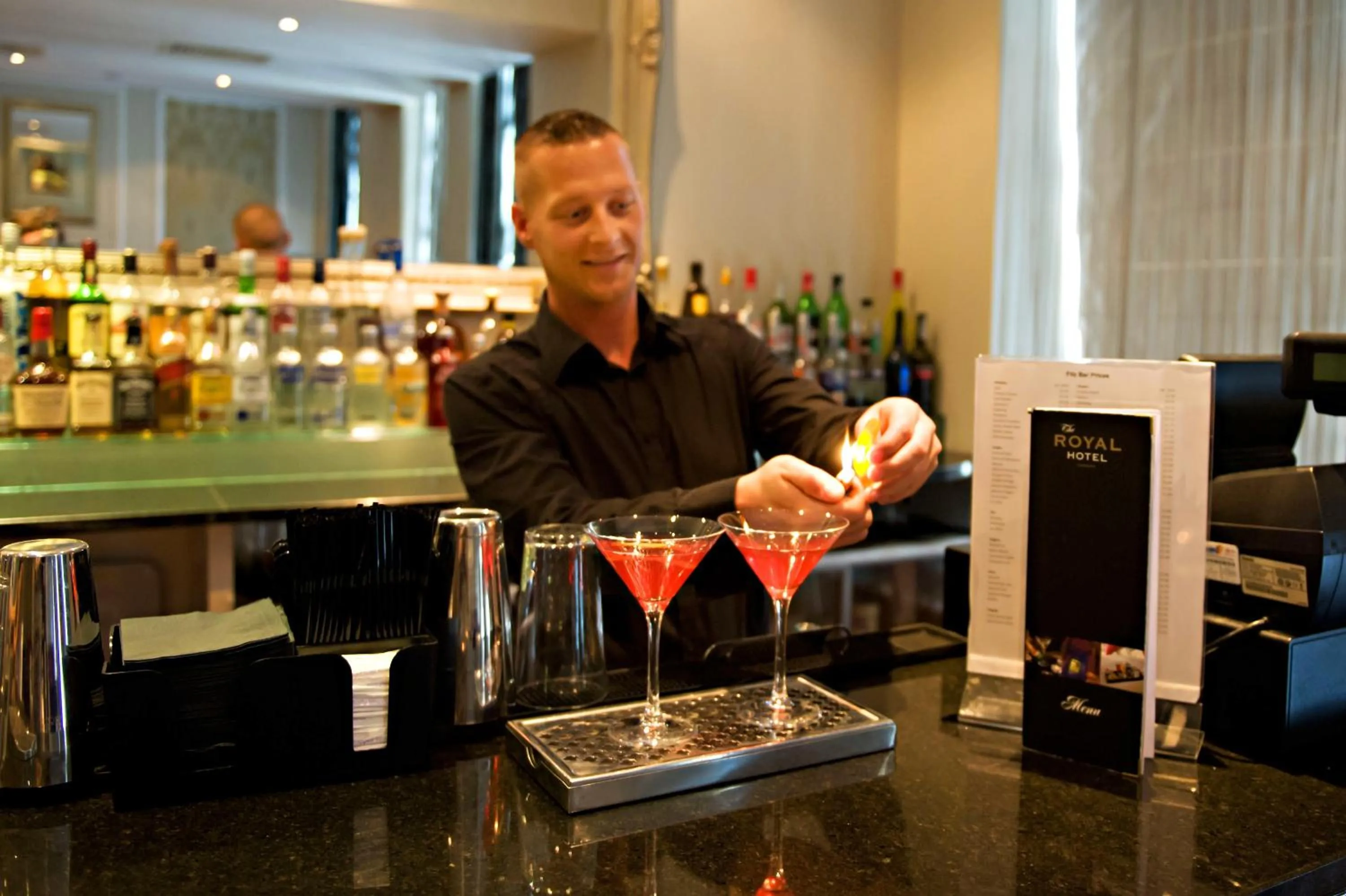 Lounge or bar in The Royal Hotel Cardiff