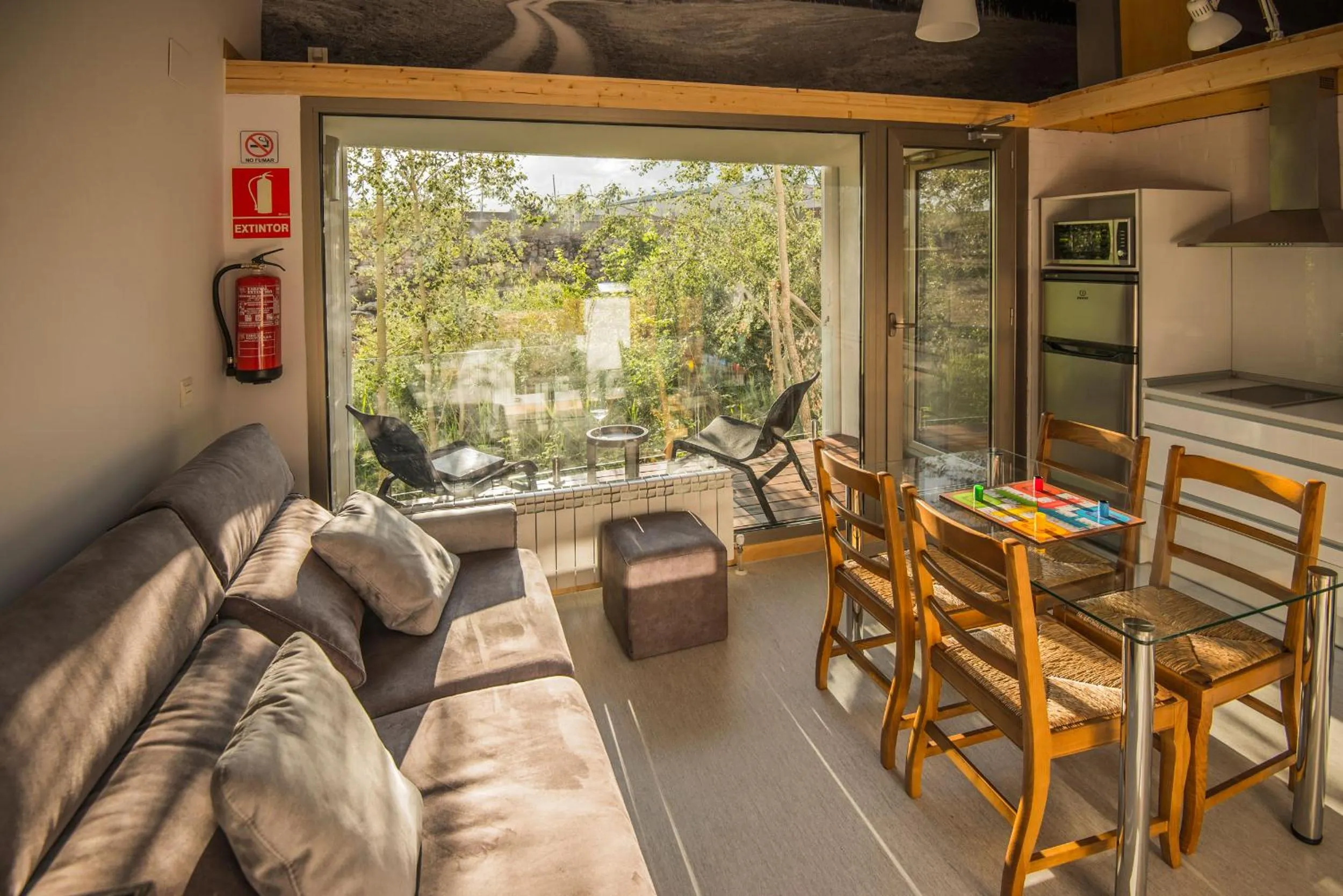 Kitchen or kitchenette in Finca Valdobar