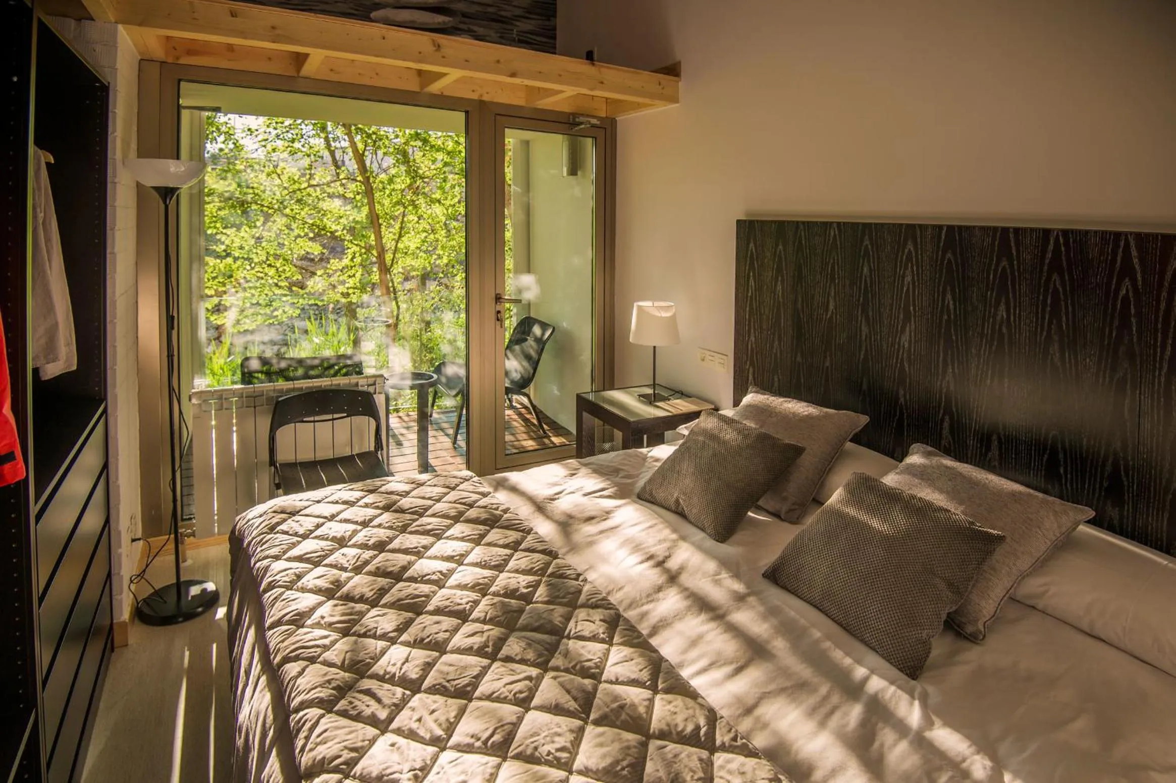 Decorative detail, Bed in Finca Valdobar