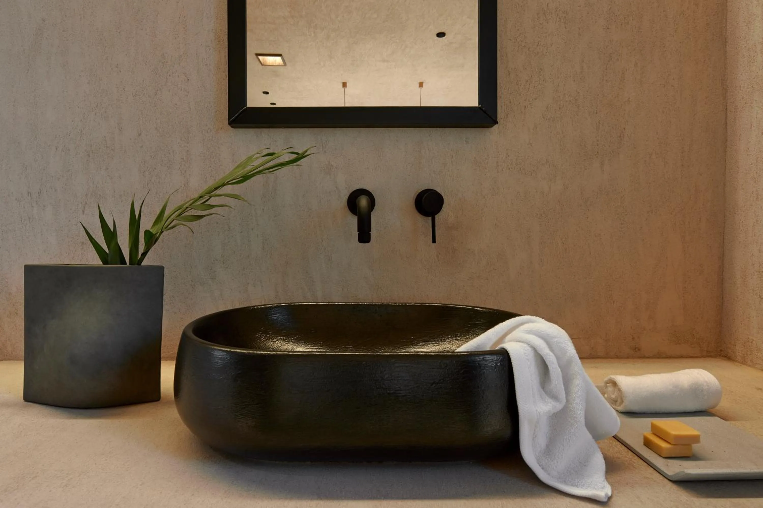 Toilet in North Santorini - A Luxury Spa Hotel