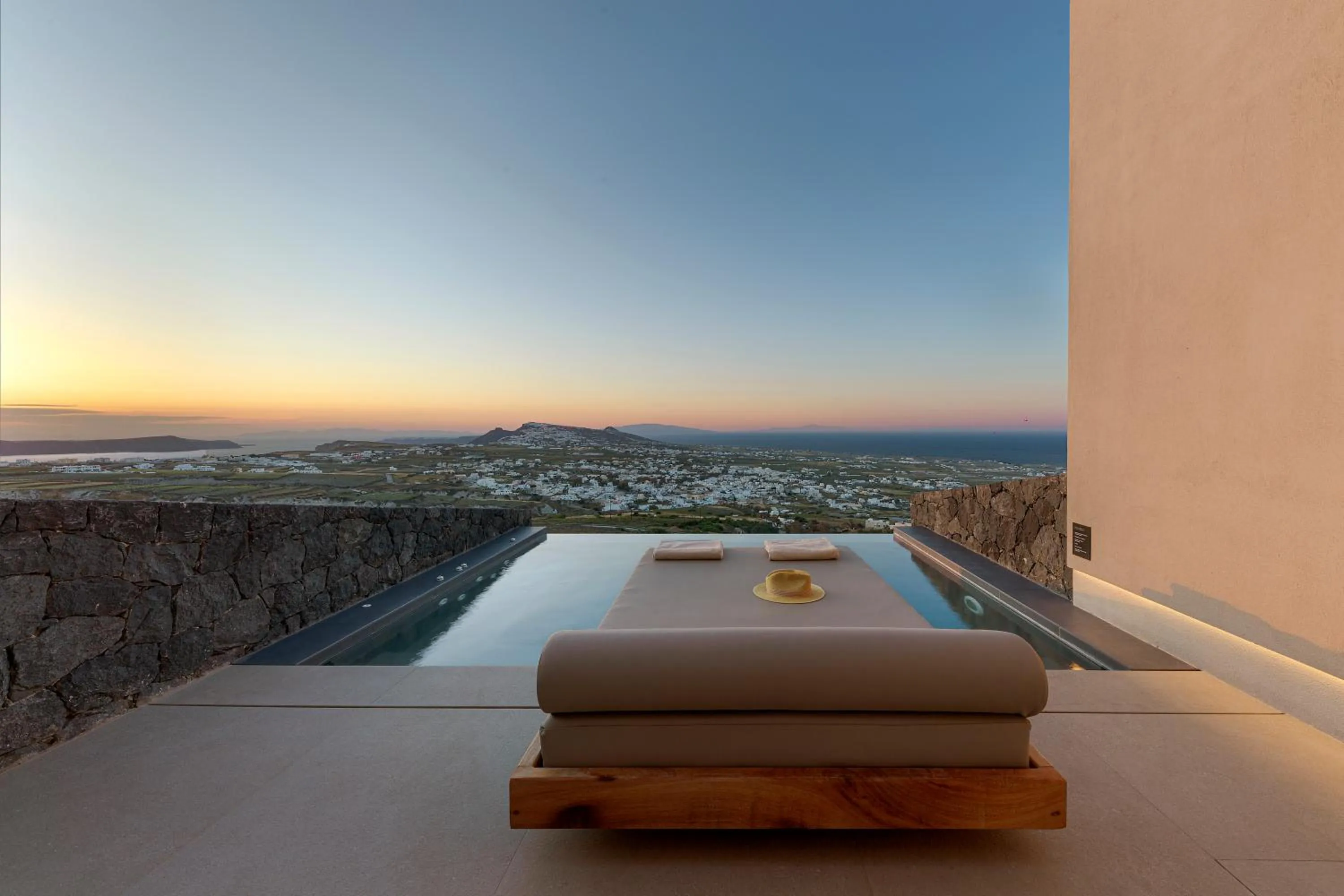 Balcony/Terrace in North Santorini - A Luxury Spa Hotel