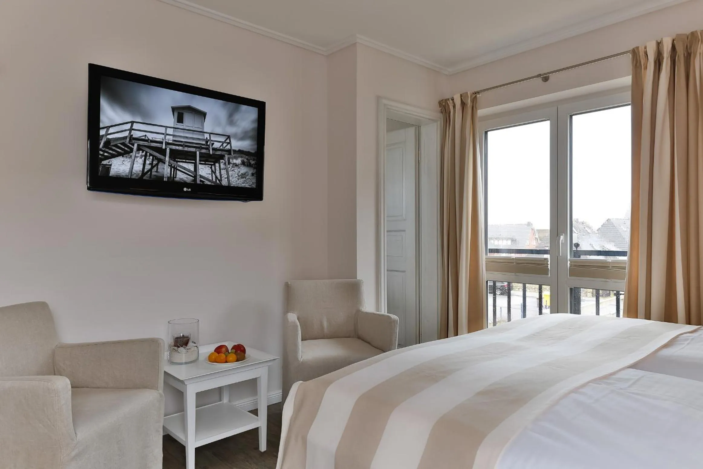 TV and multimedia, Bed in Hotel Uthland