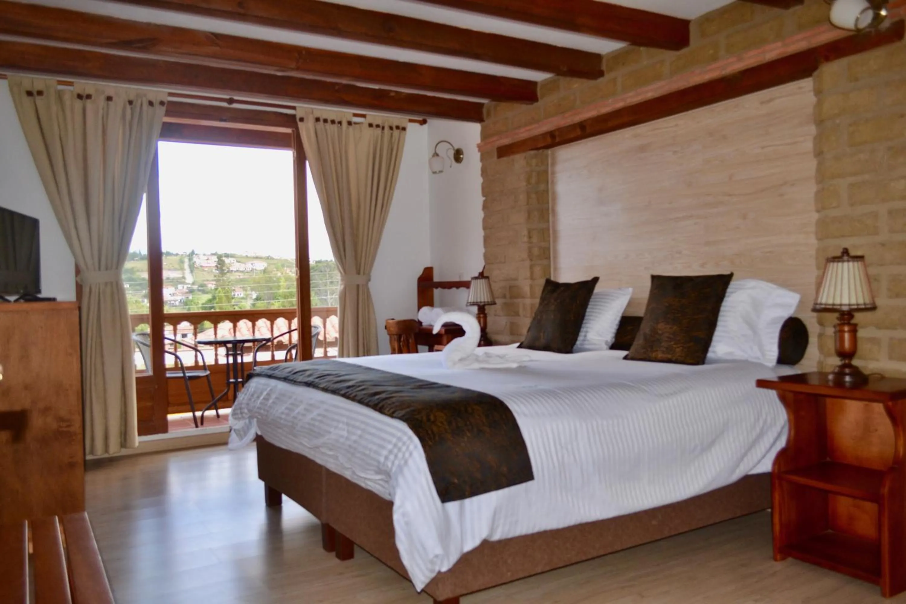 Bed in Hotel El Giro