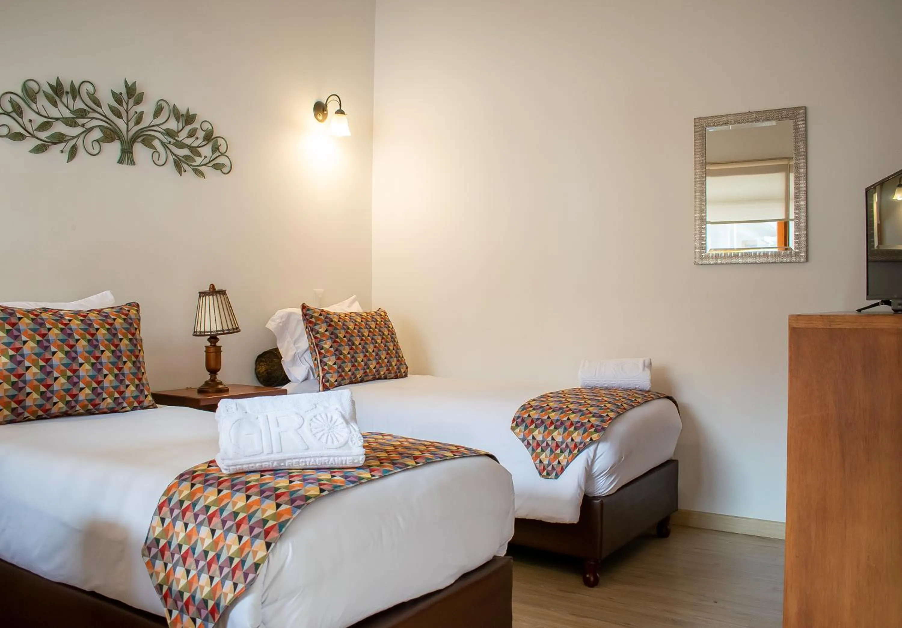 Bed in Hotel El Giro