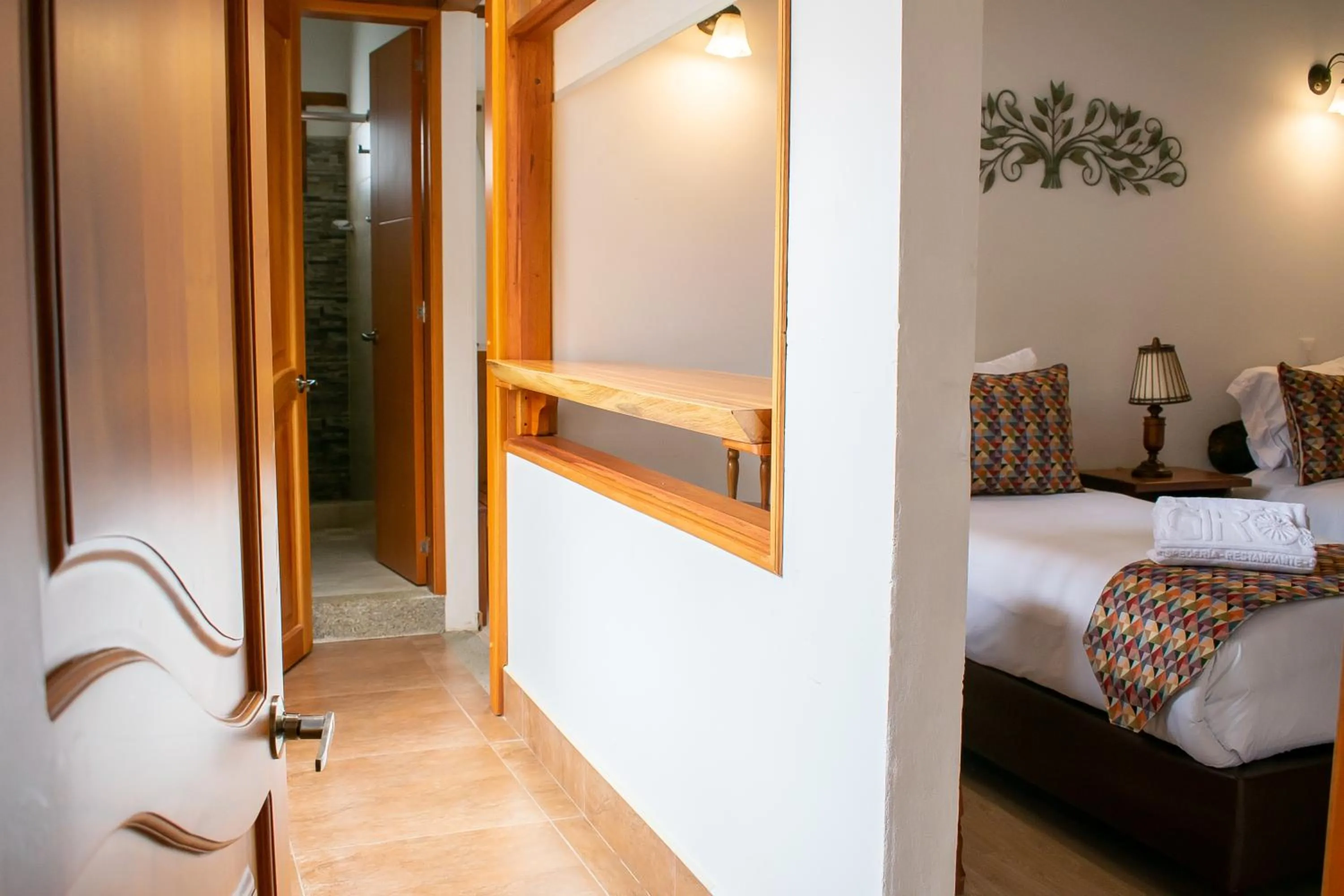 Bed in Hotel El Giro