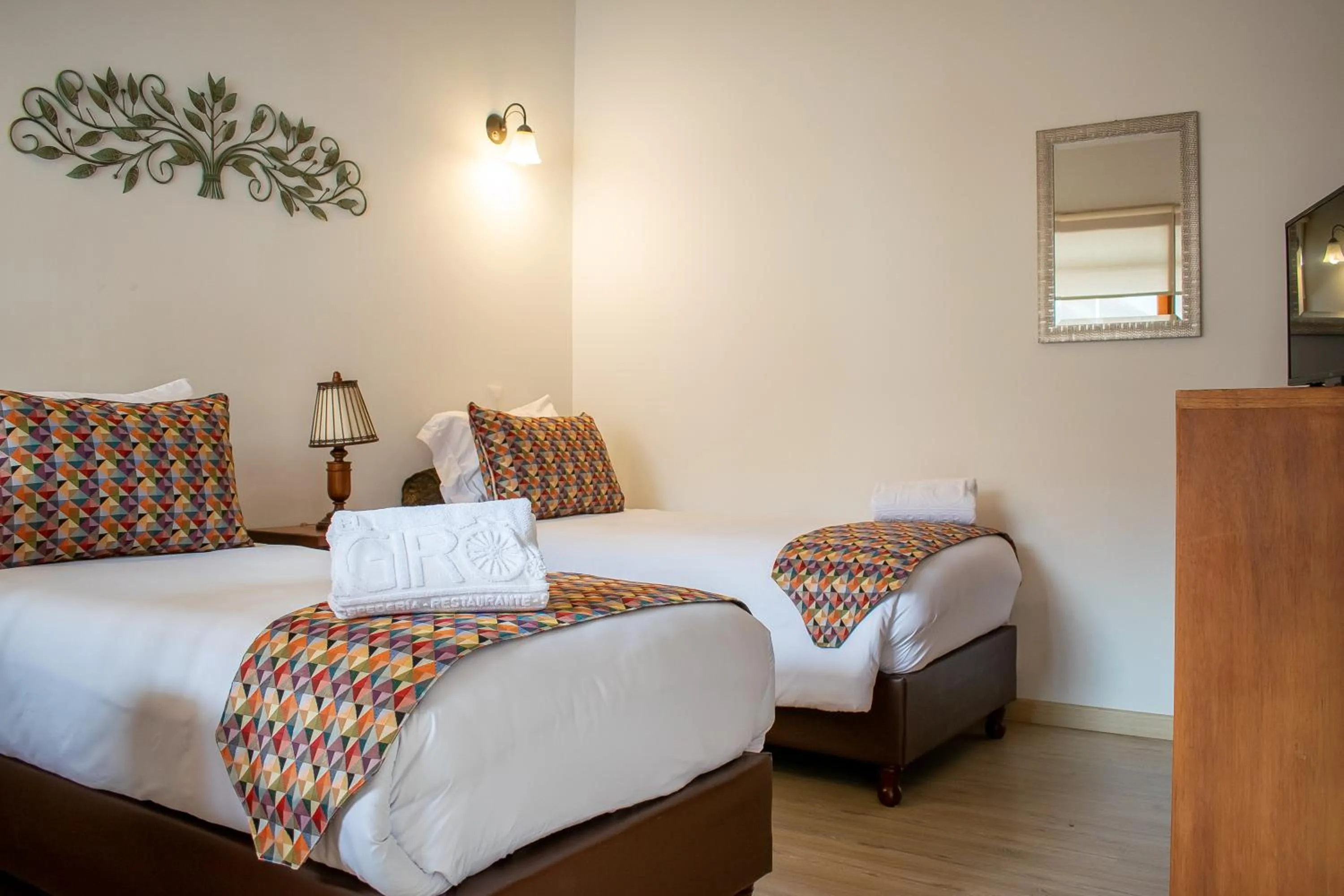 Bed in Hotel El Giro