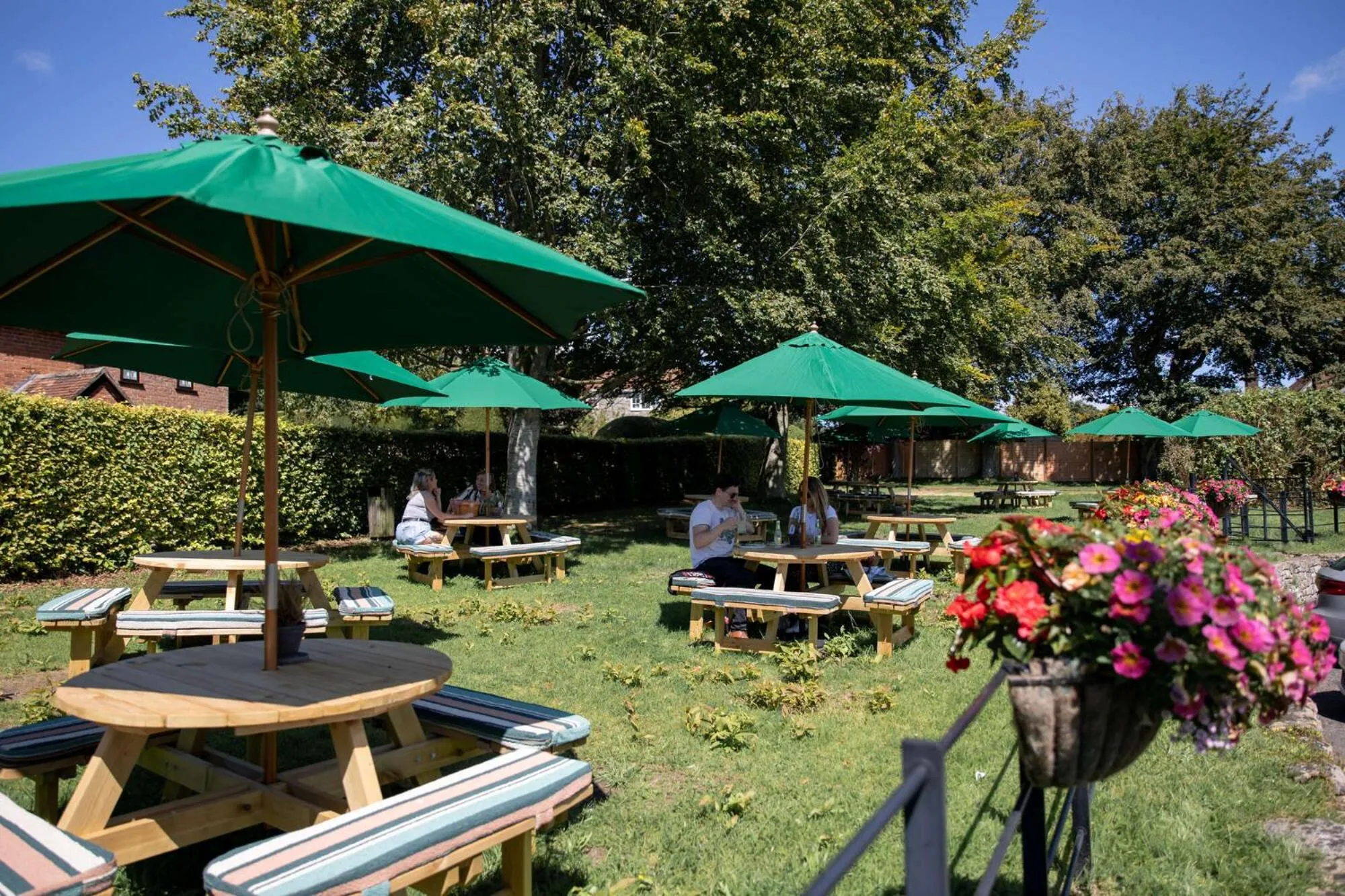Garden in The Lamb Inn
