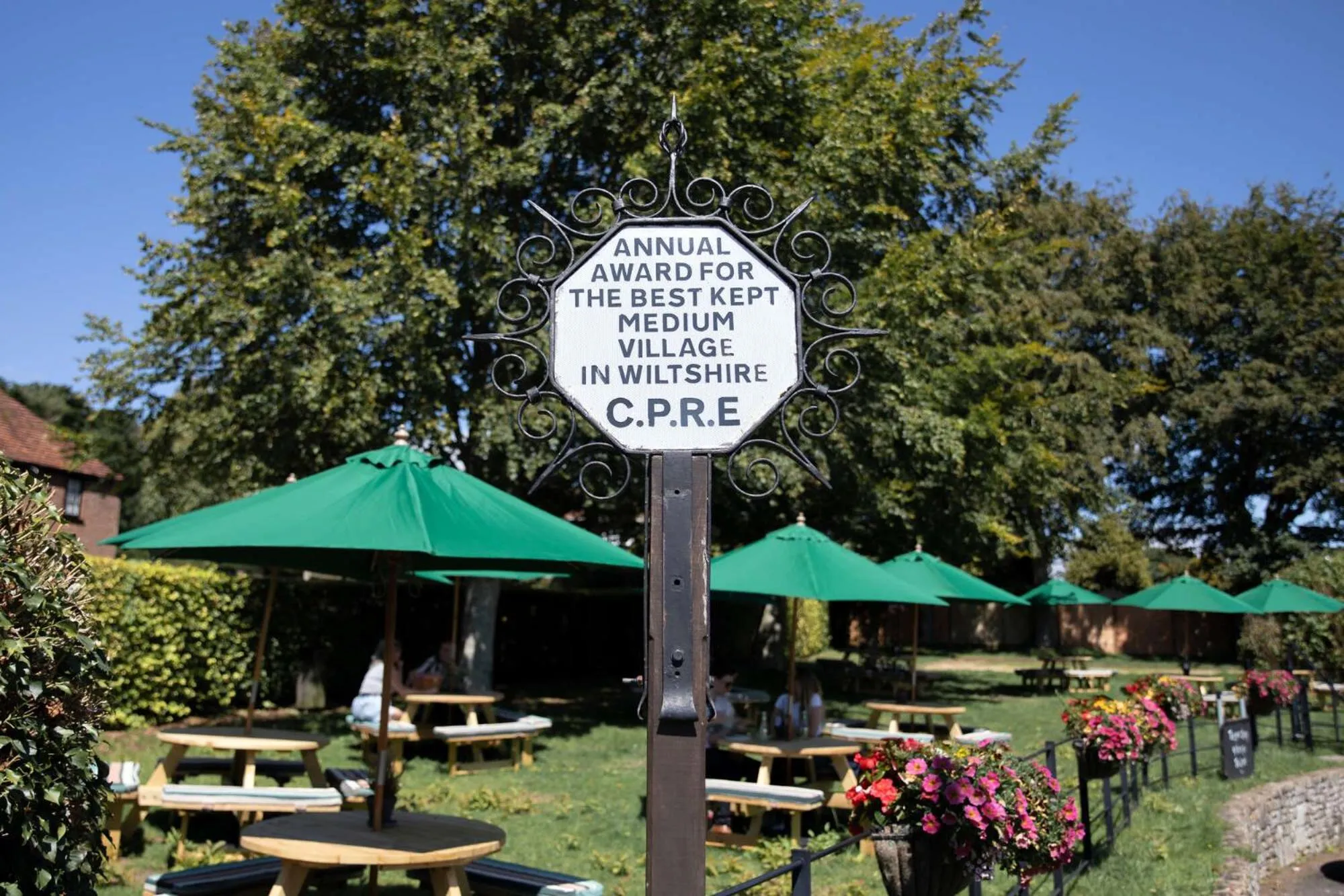 Garden in The Lamb Inn