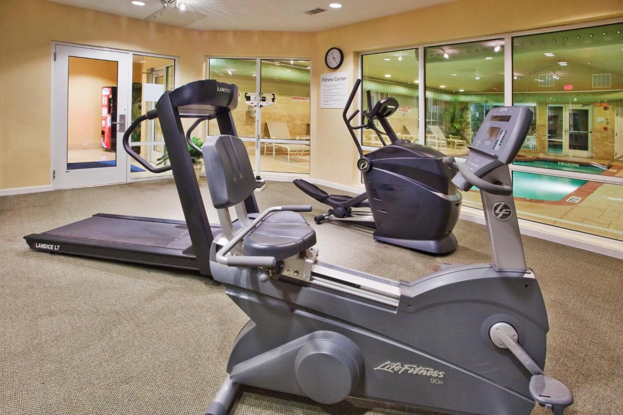 Fitness centre/facilities in Holiday Inn Express Savannah Airport by IHG