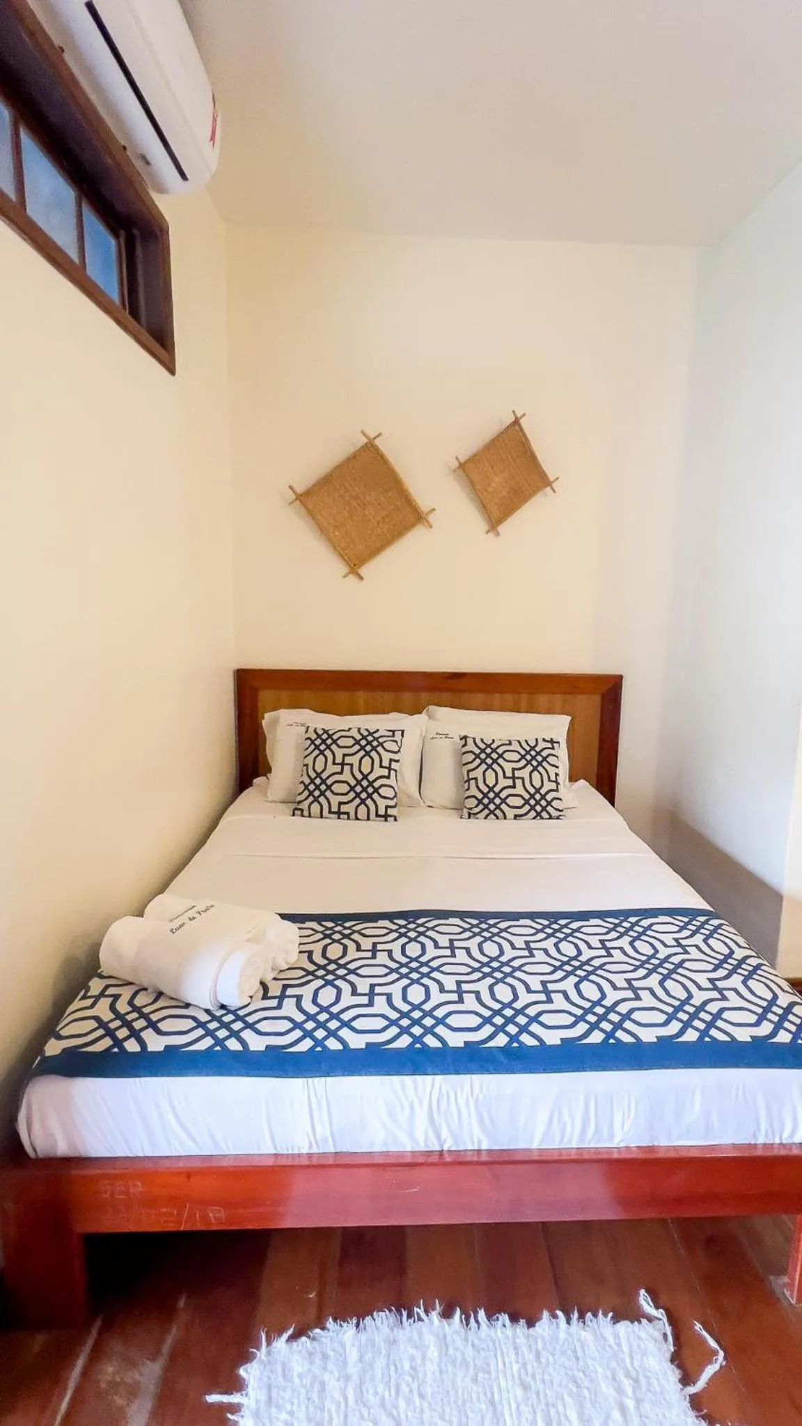 Bed in Pousada Luar do Prata