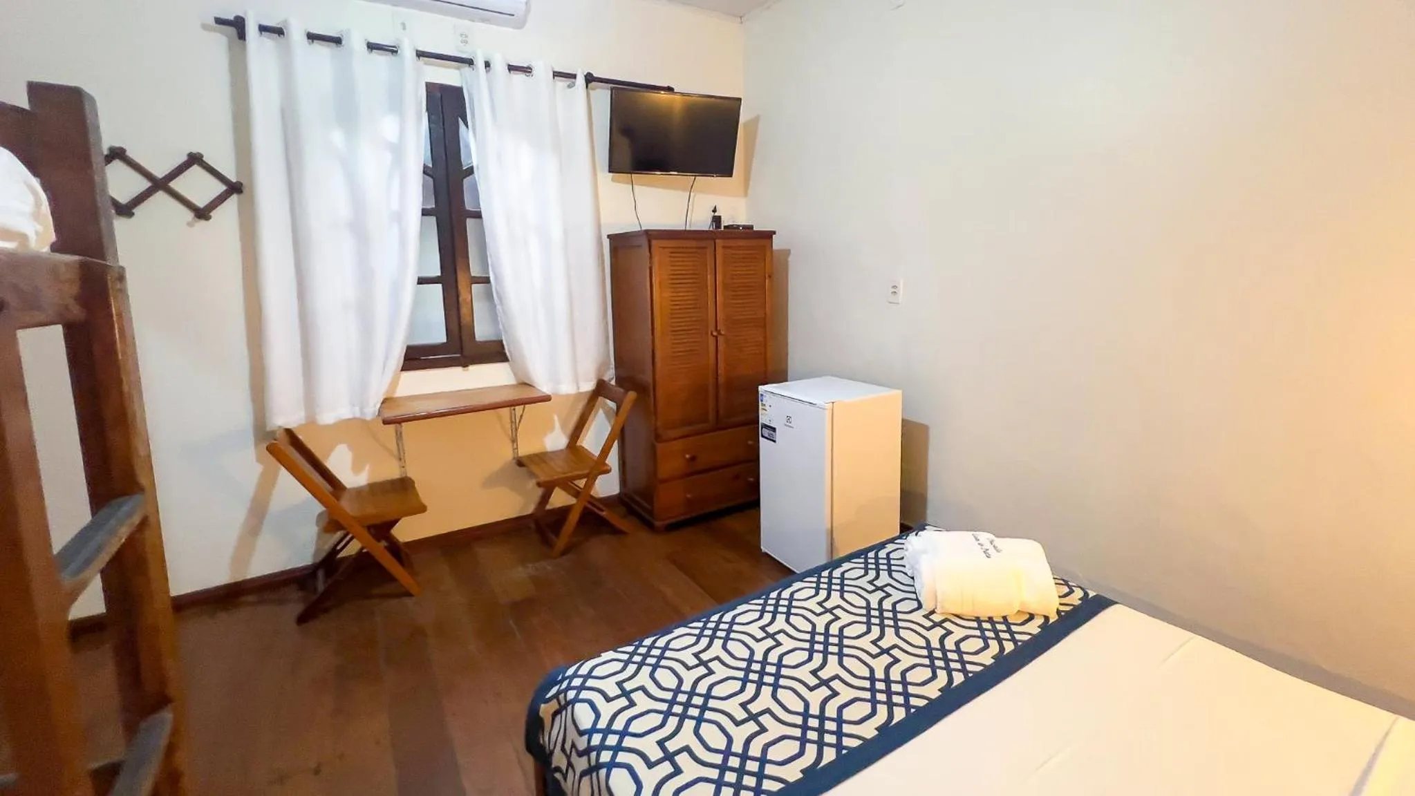 Bed in Pousada Luar do Prata