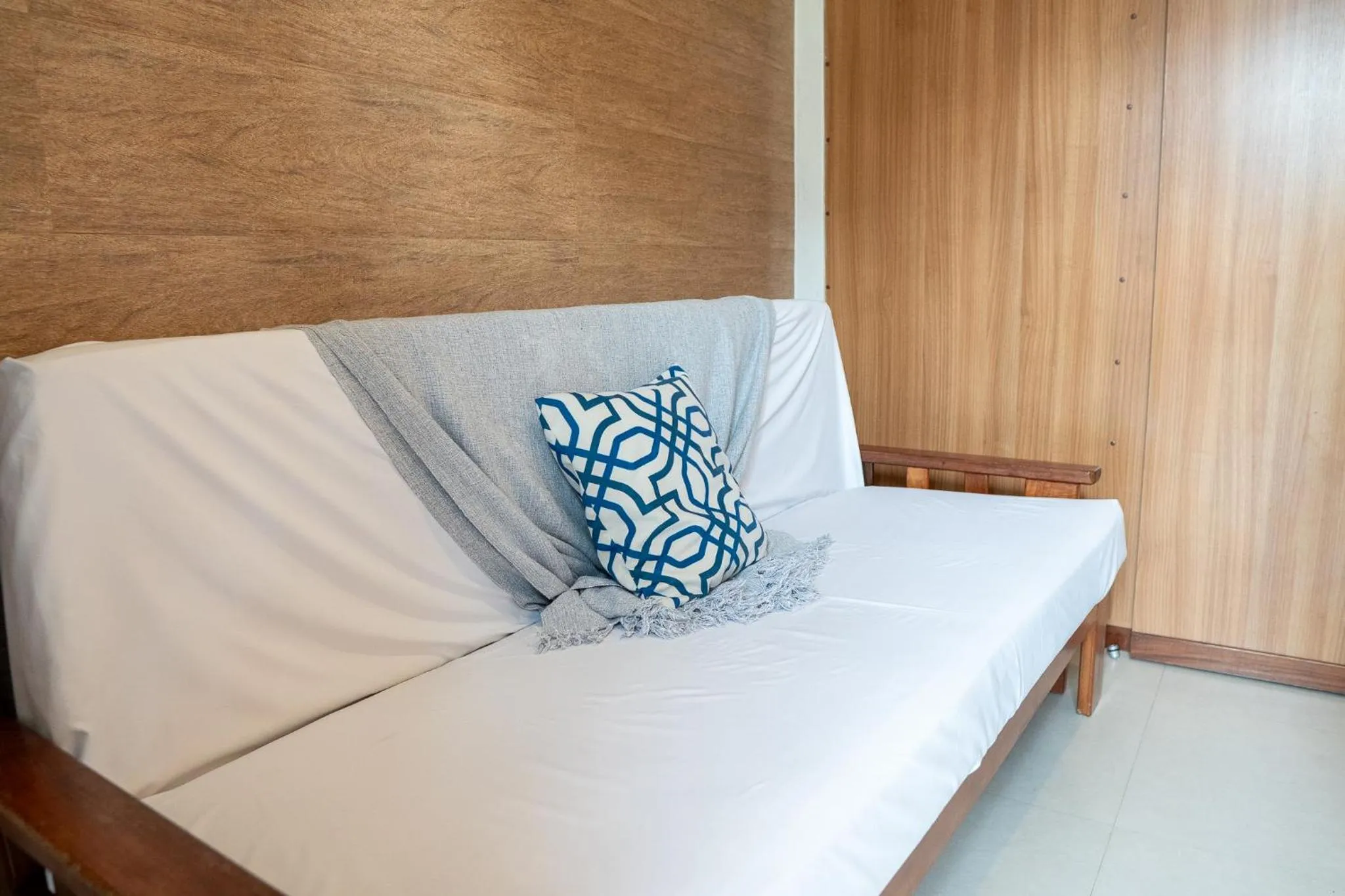 Bed in Pousada Luar do Prata