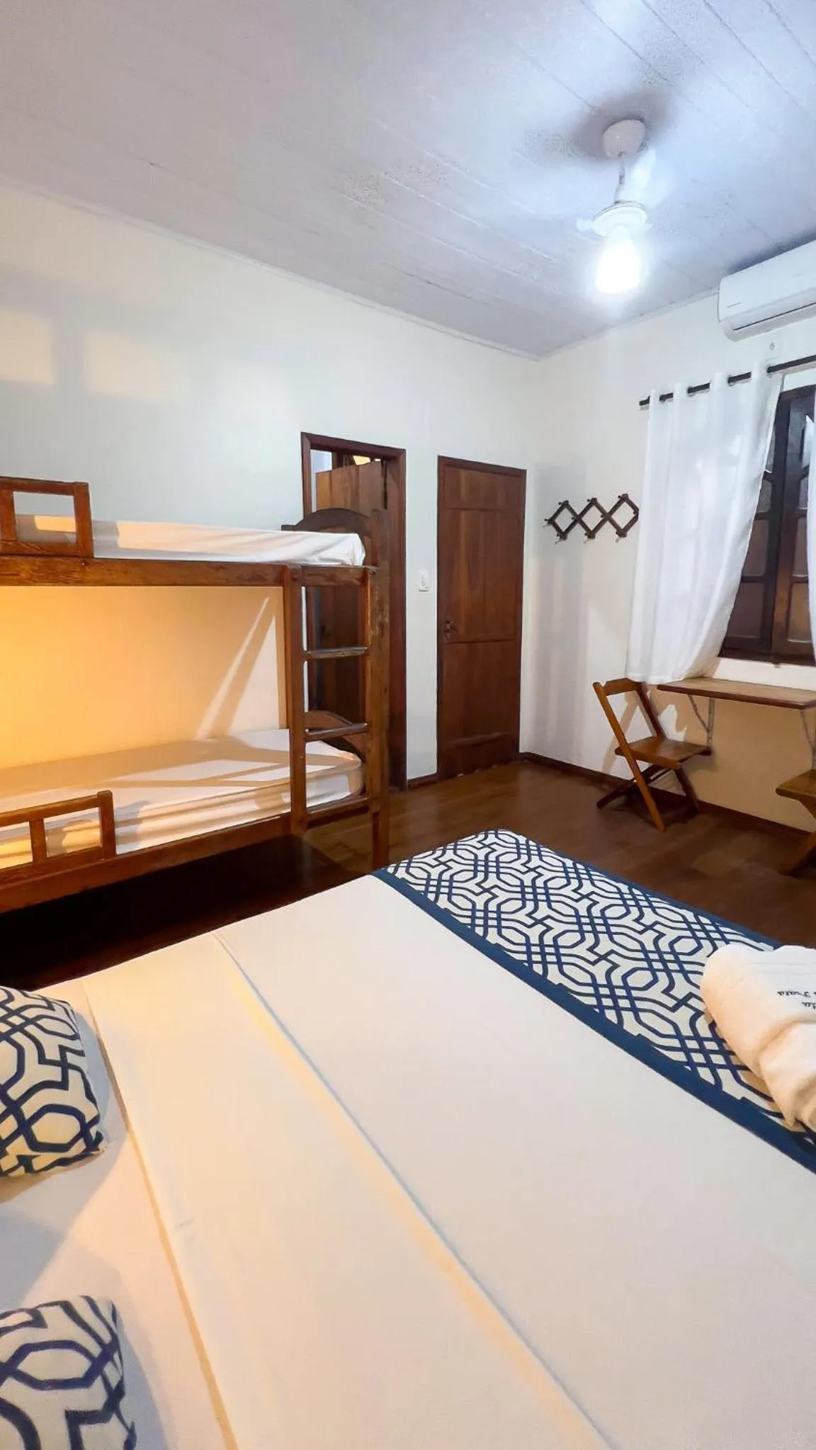 Bed in Pousada Luar do Prata