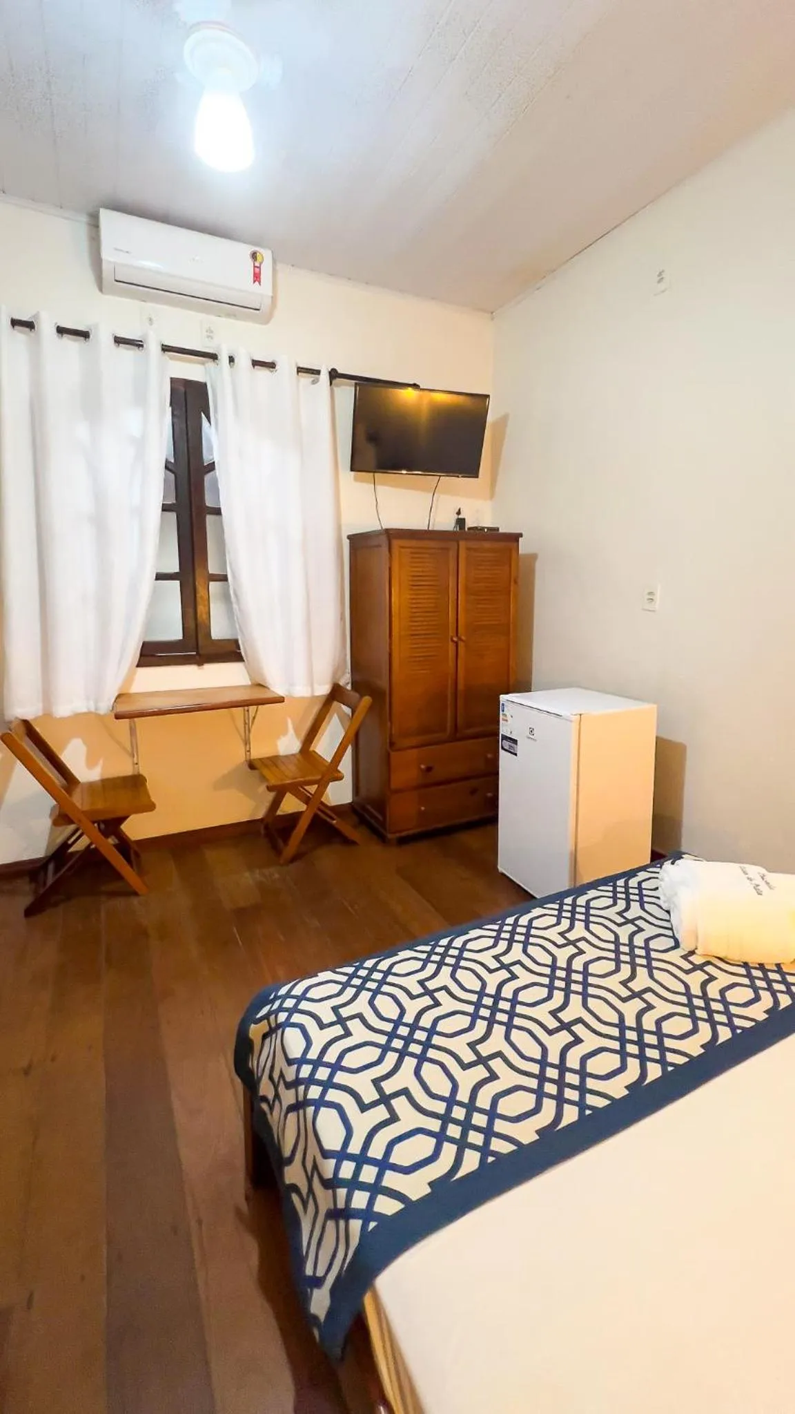 Bed in Pousada Luar do Prata