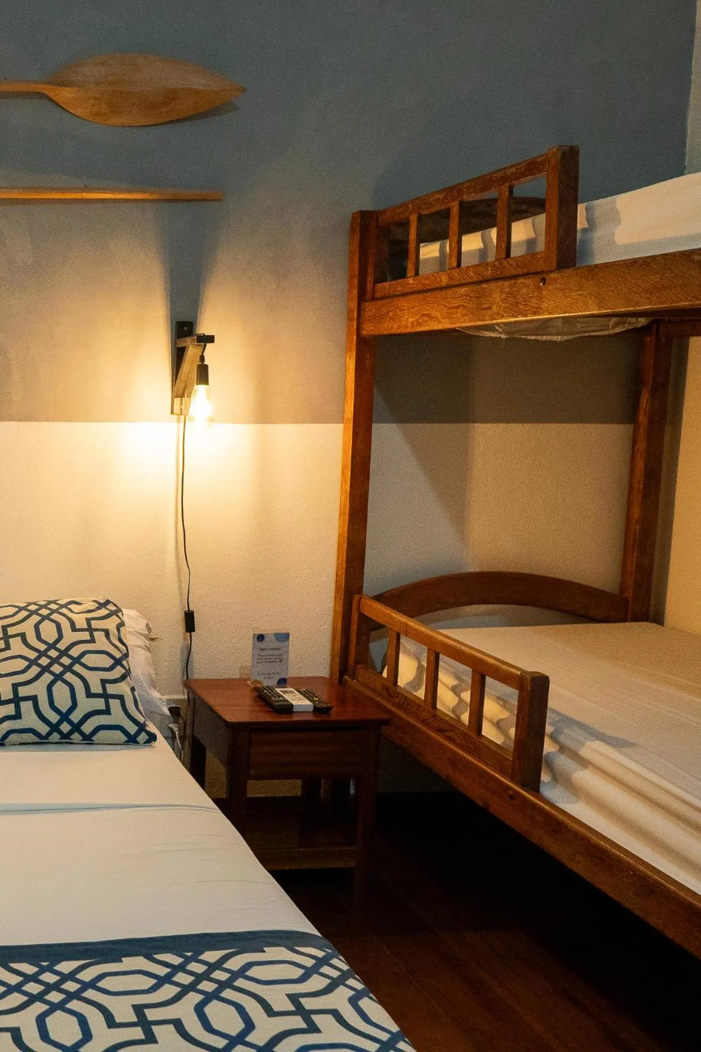 Bed in Pousada Luar do Prata