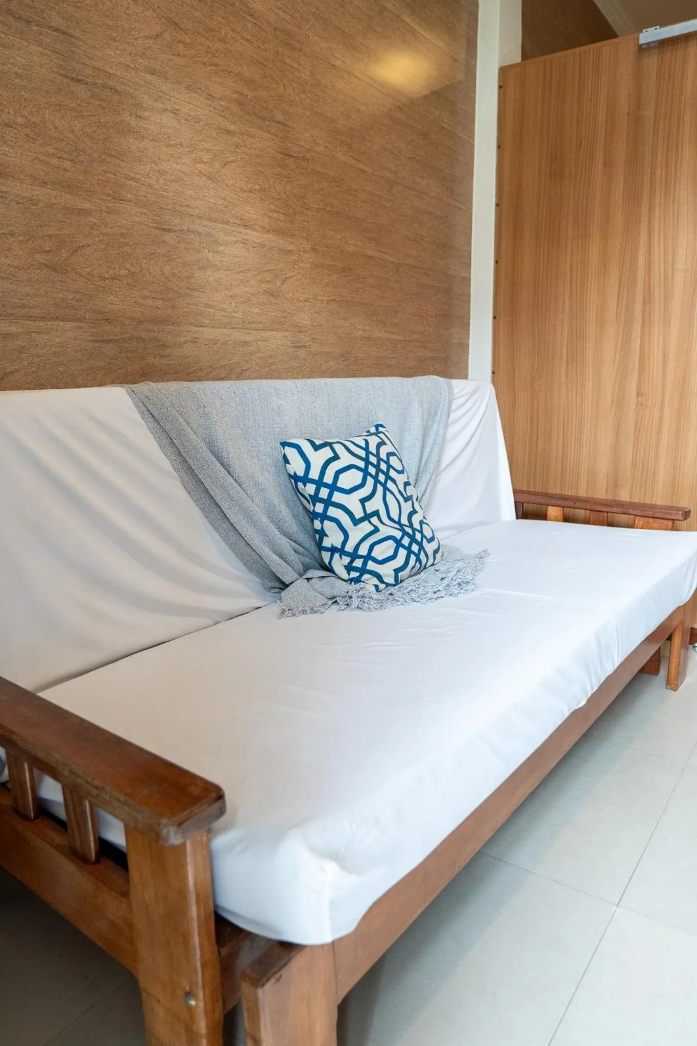 Bed in Pousada Luar do Prata