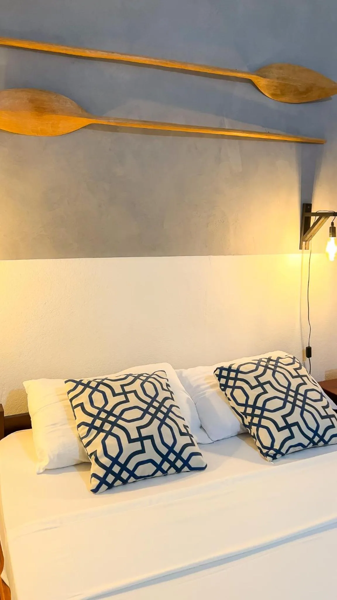 Bed in Pousada Luar do Prata