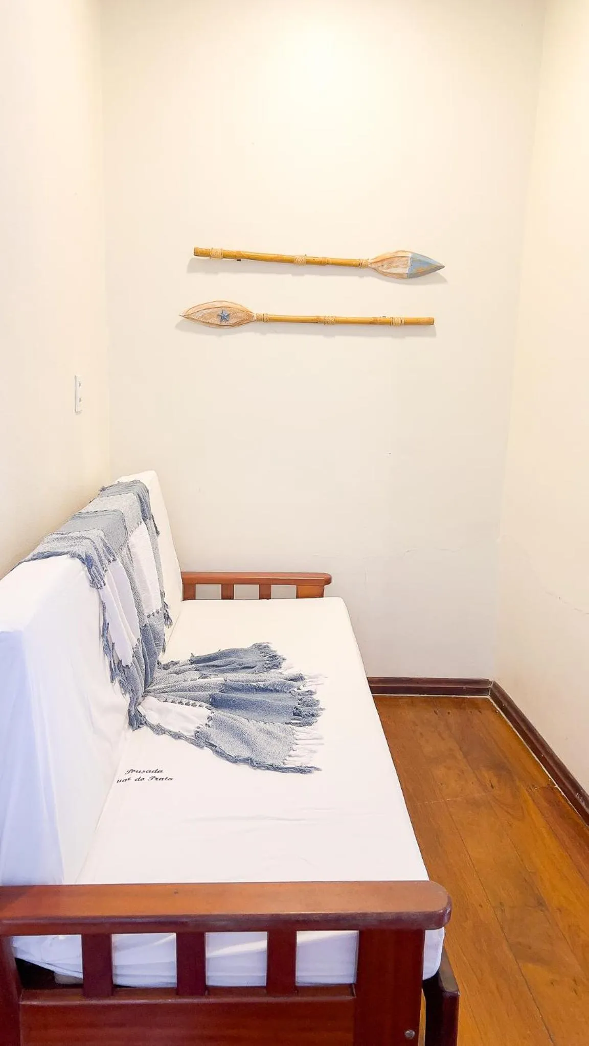 Bed in Pousada Luar do Prata