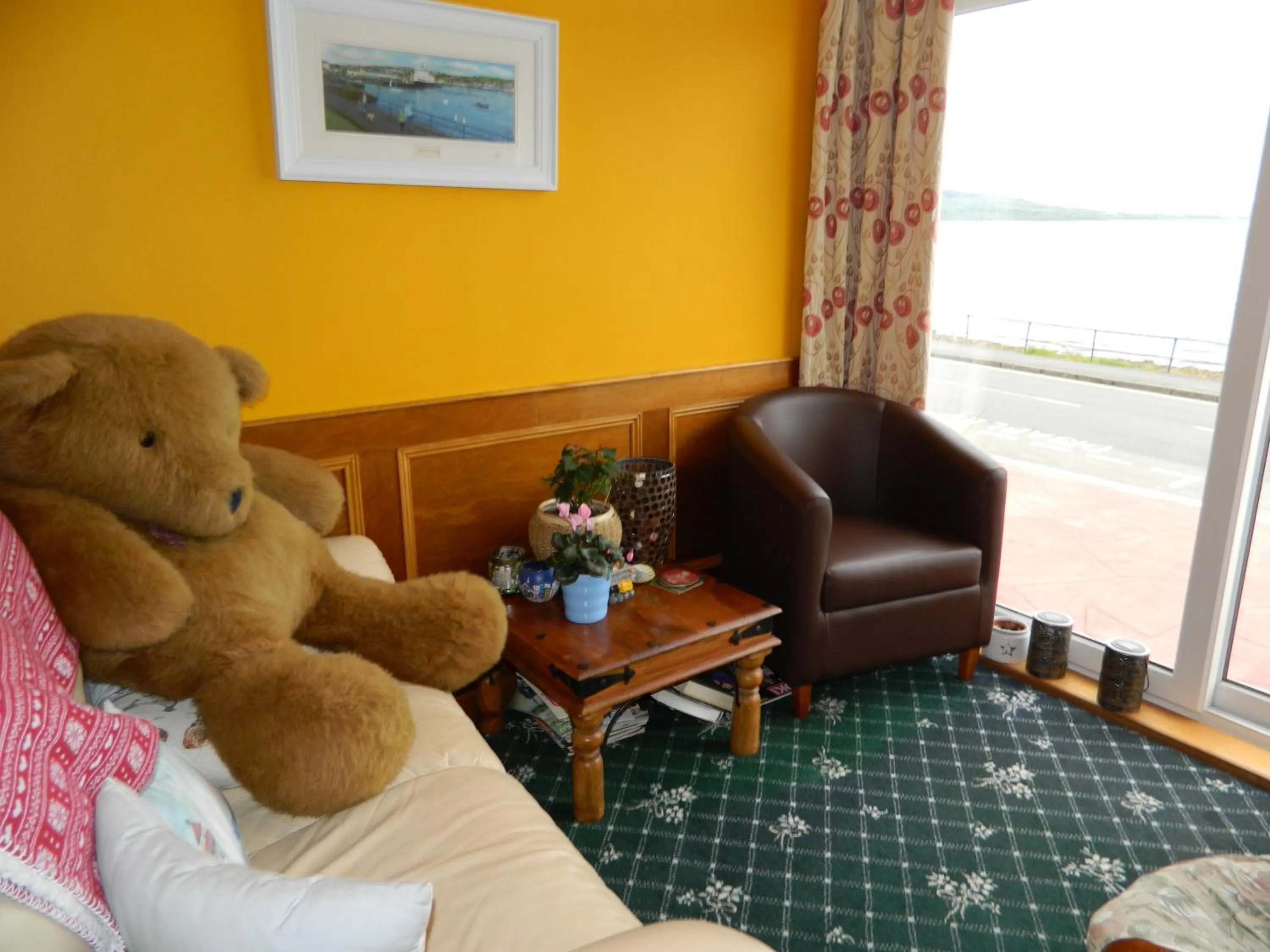 Seating area in Sunnyside House